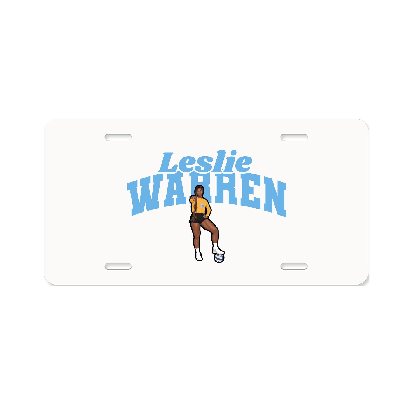 License Plate — Signature Arch in Classic