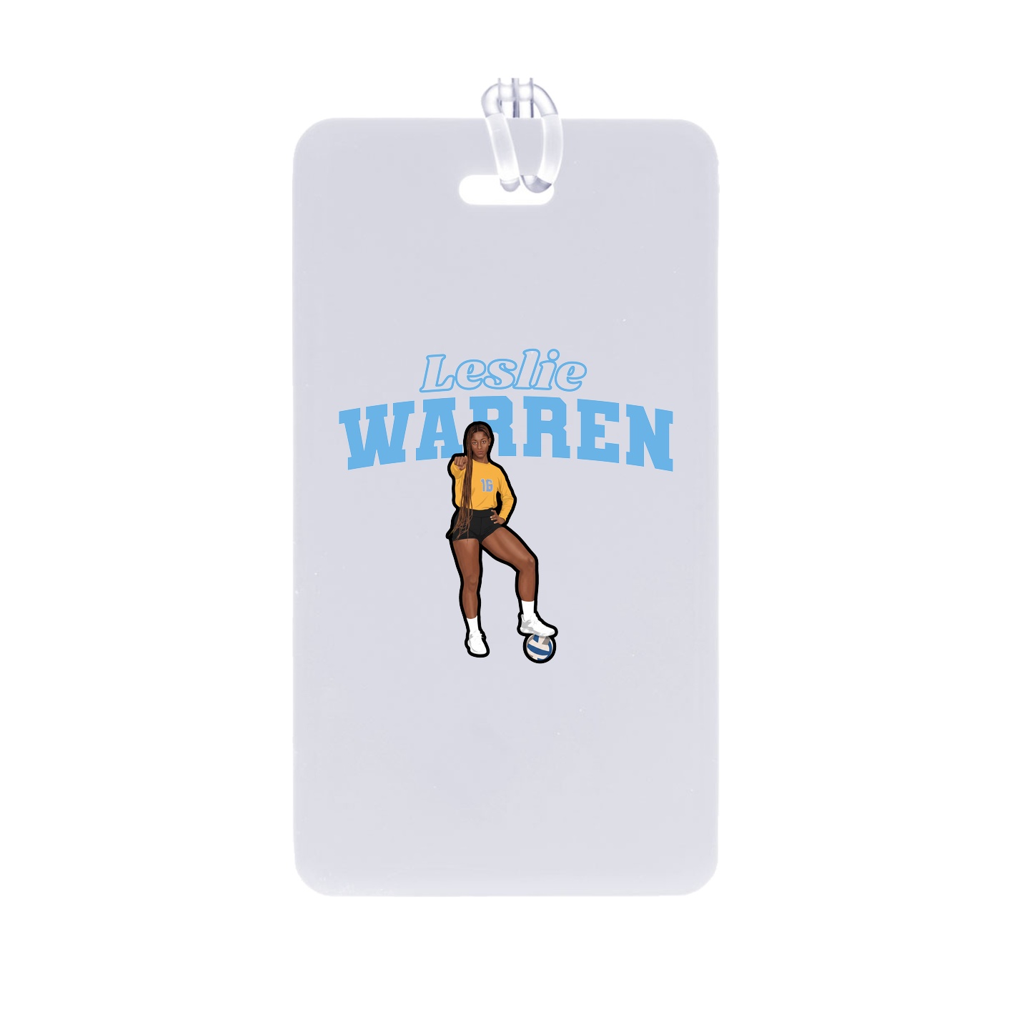 Bag Tag — Name Arch in Classic