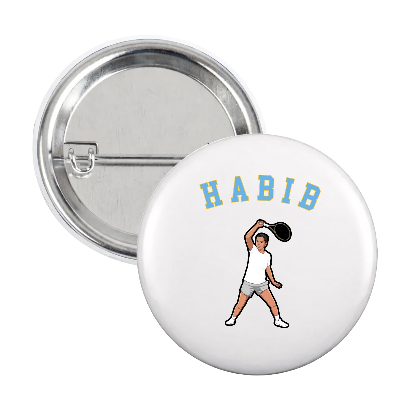Game Day Button — Shirsey Arch in White