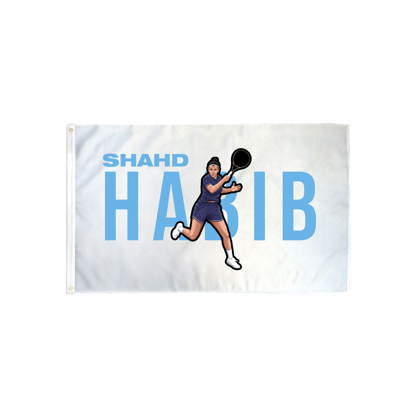 3x5 Flag — Player Name in Classic