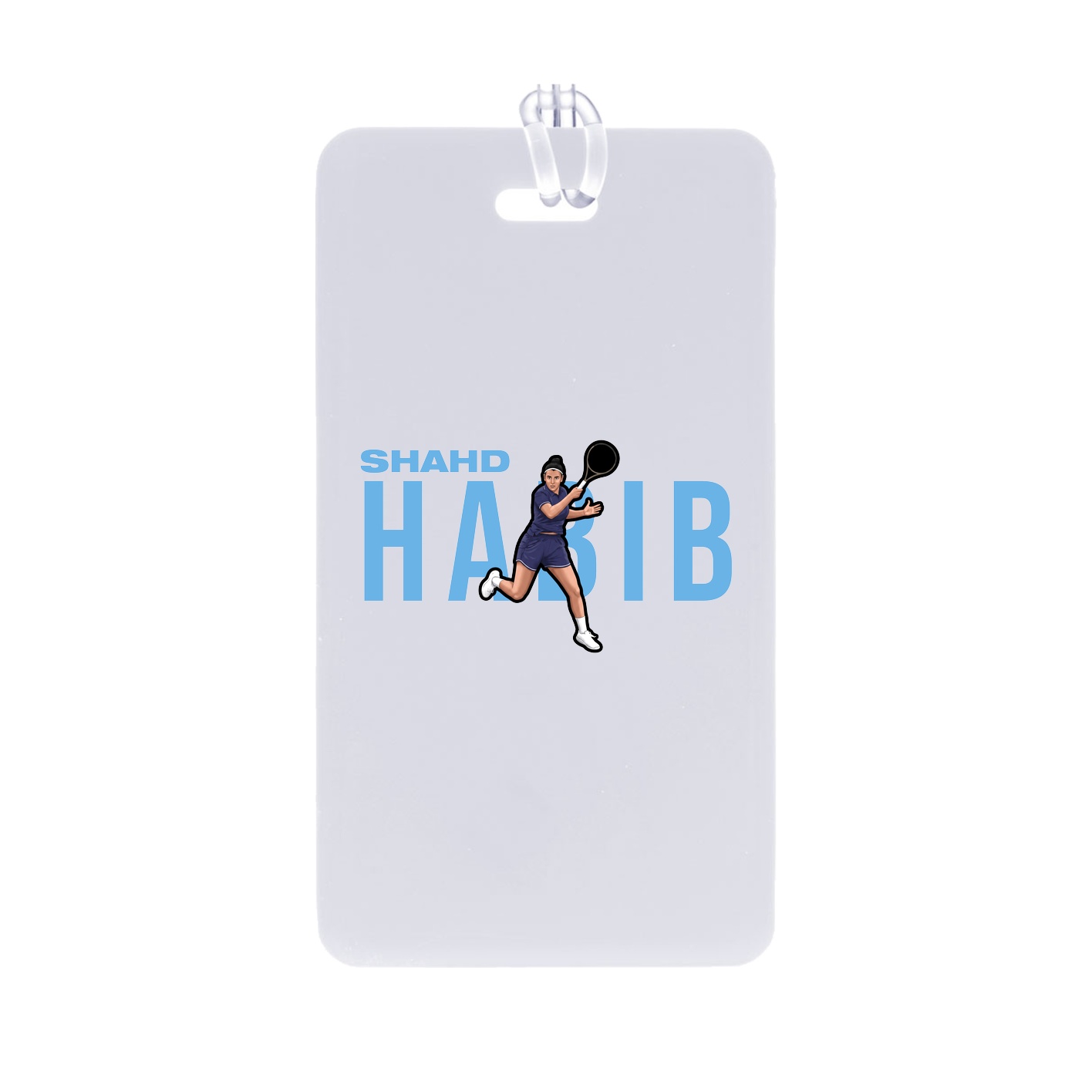 Bag Tag — Player Name in Classic