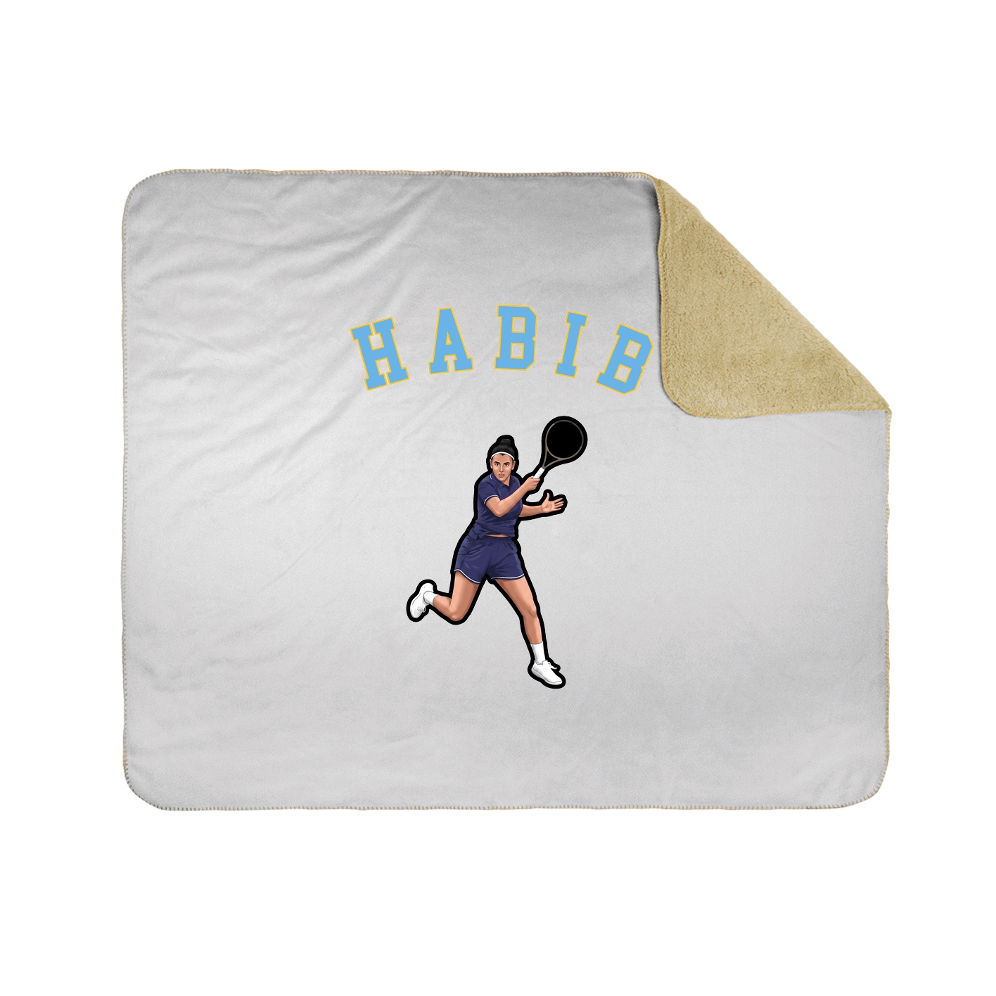 Throw Blanket — Shirsey Arch in White