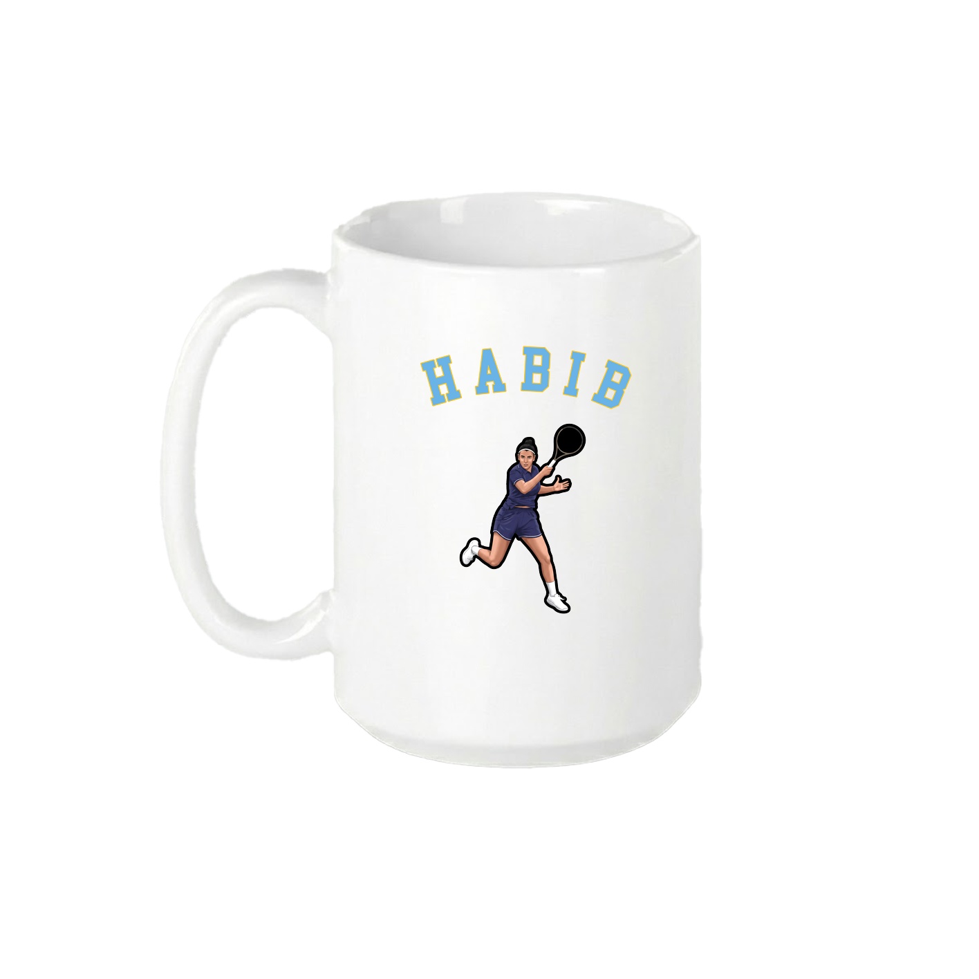 15oz Coffee Mug — Shirsey Arch in White