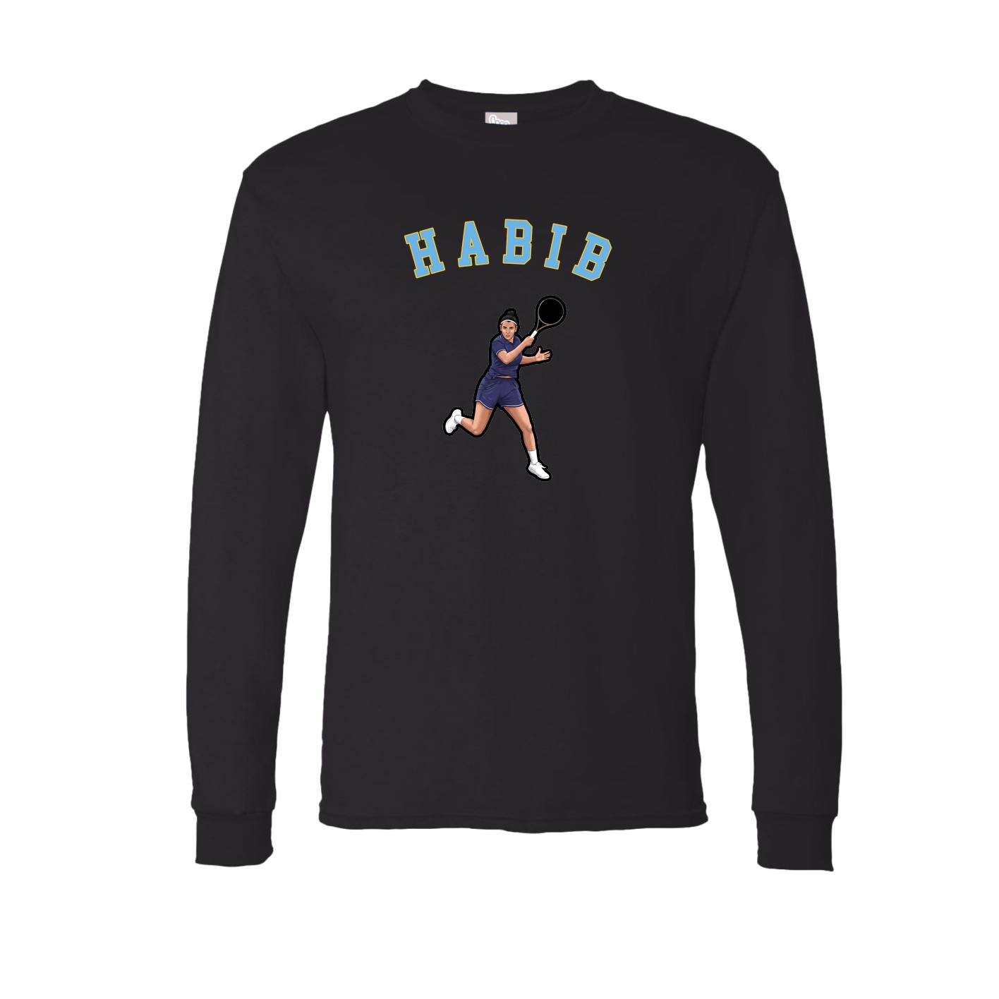 Long Sleeve Tee — Shirsey Arch in Black