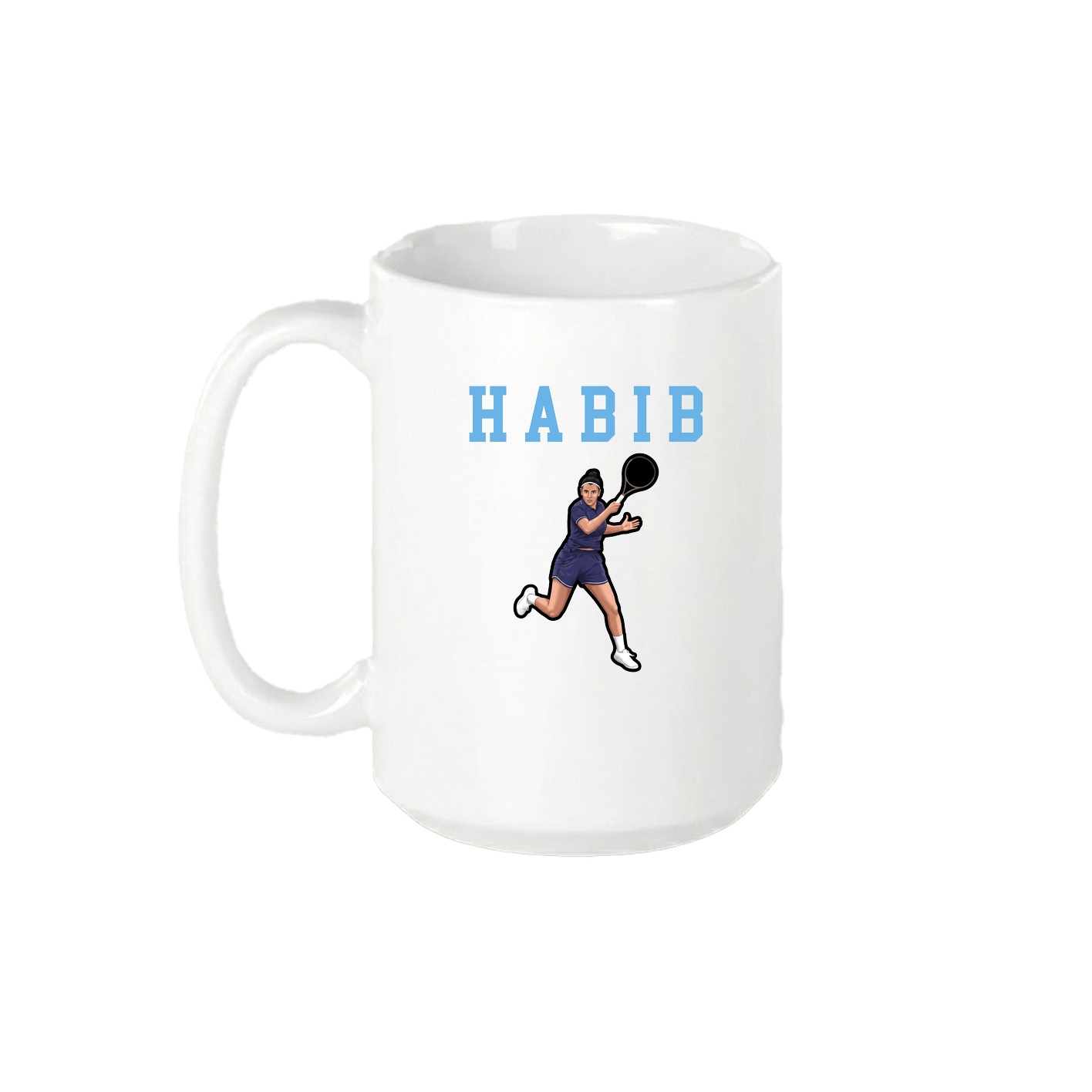 15oz Coffee Mug — Shirsey in White