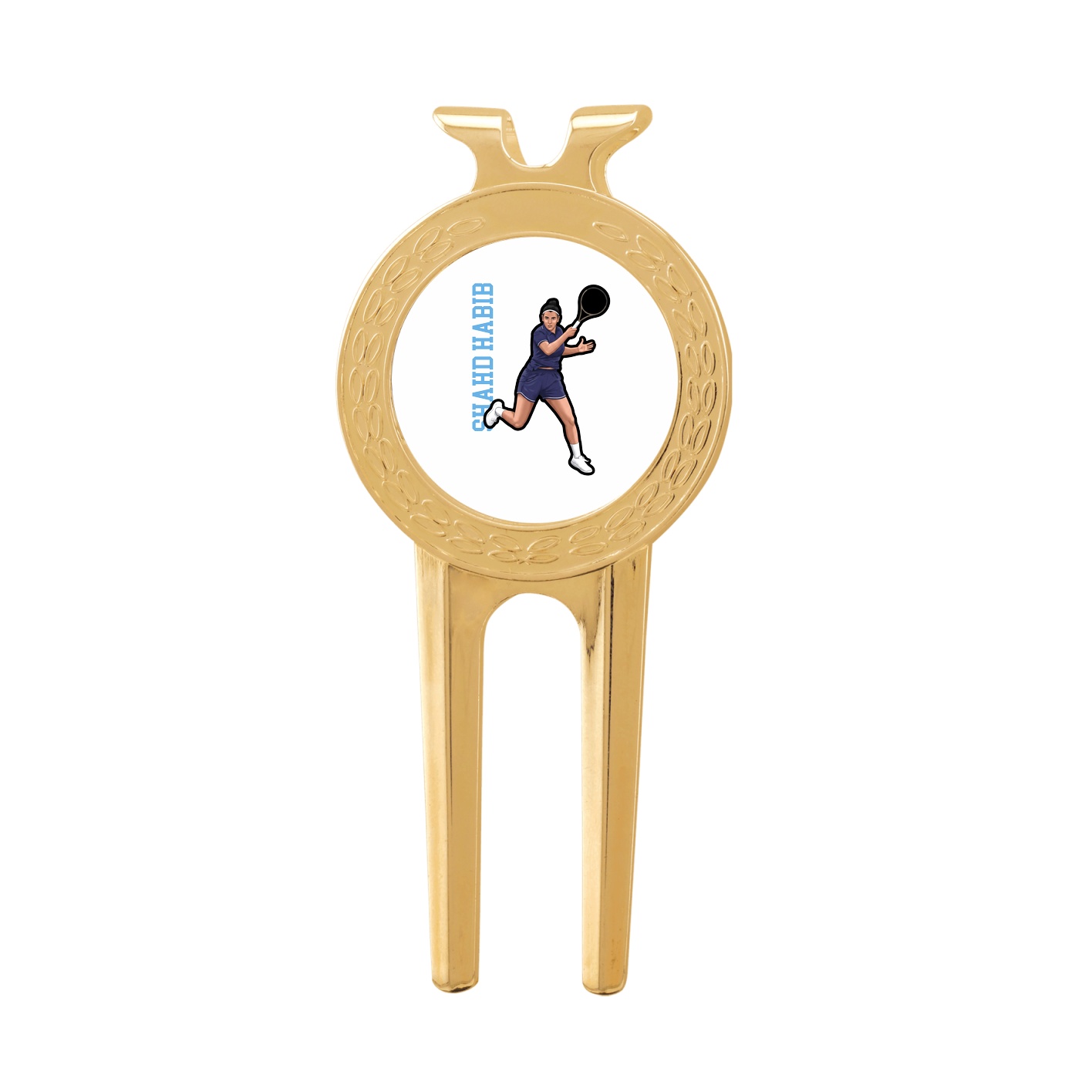 Divot Tool with Ball Marker — Name Vertical in Classic