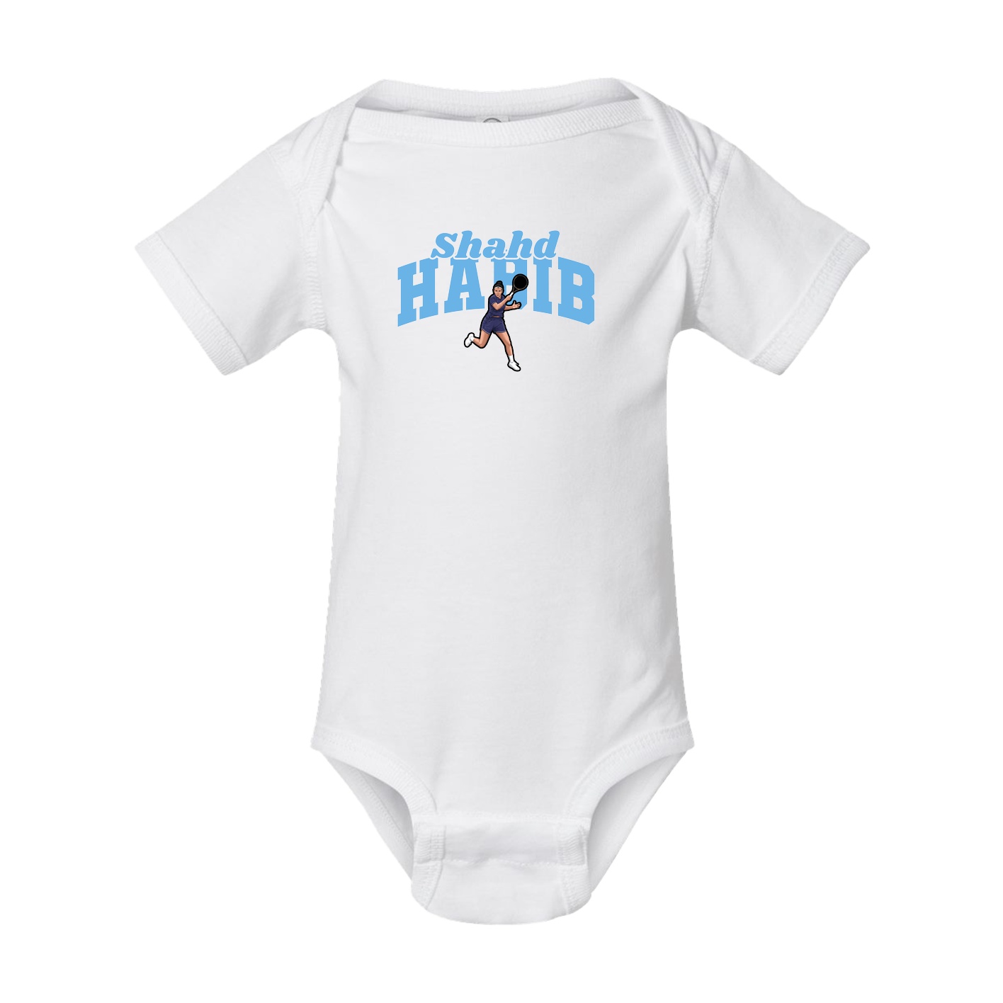 Baby Onesie — Signature Arch in White