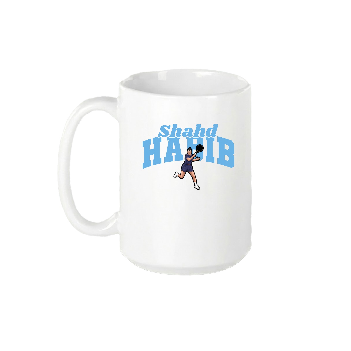 15oz Coffee Mug — Signature Arch in White