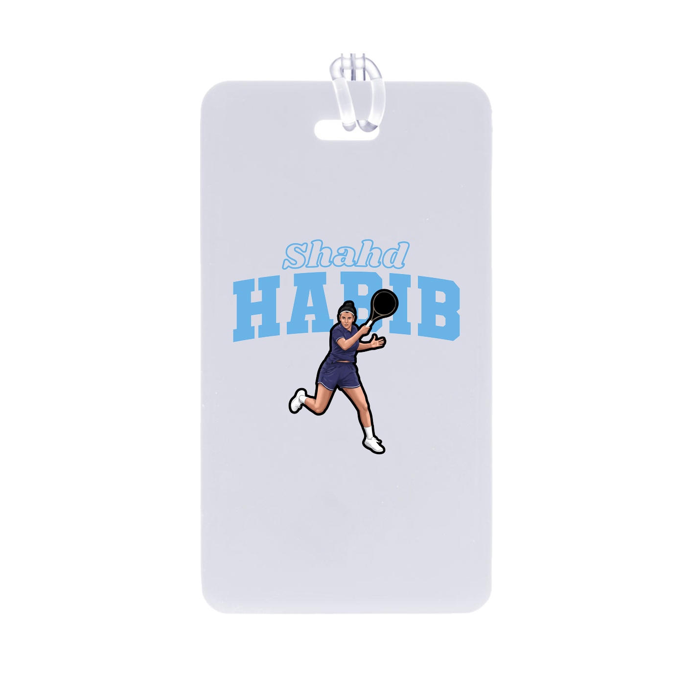 Bag Tag — Name Arch in Classic