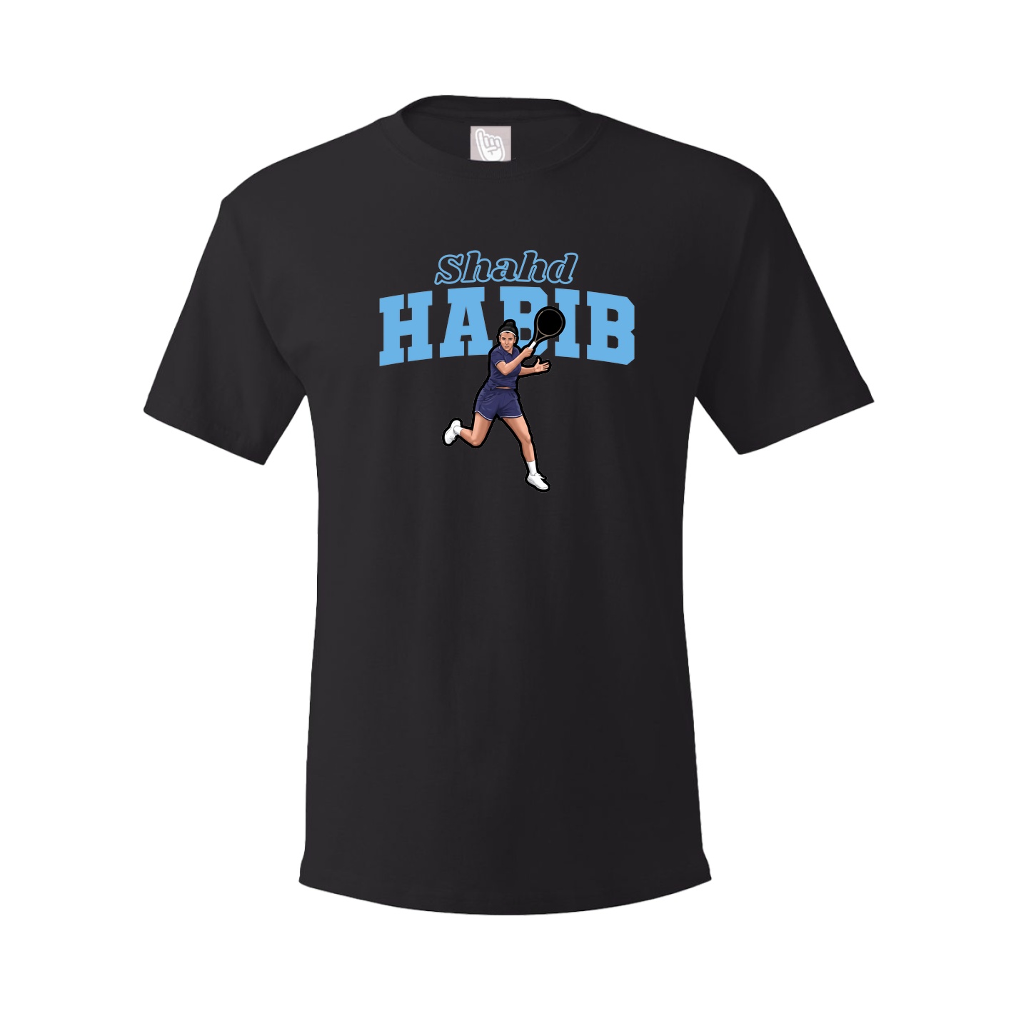 Youth Tee — Name Arch in Black