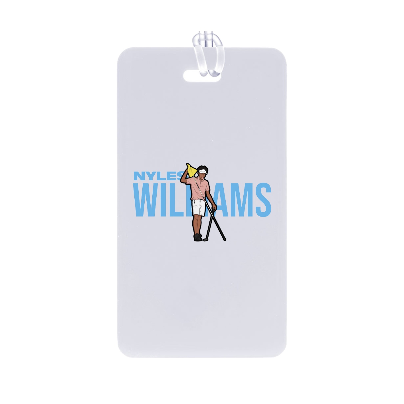 Bag Tag — Player Name in Classic