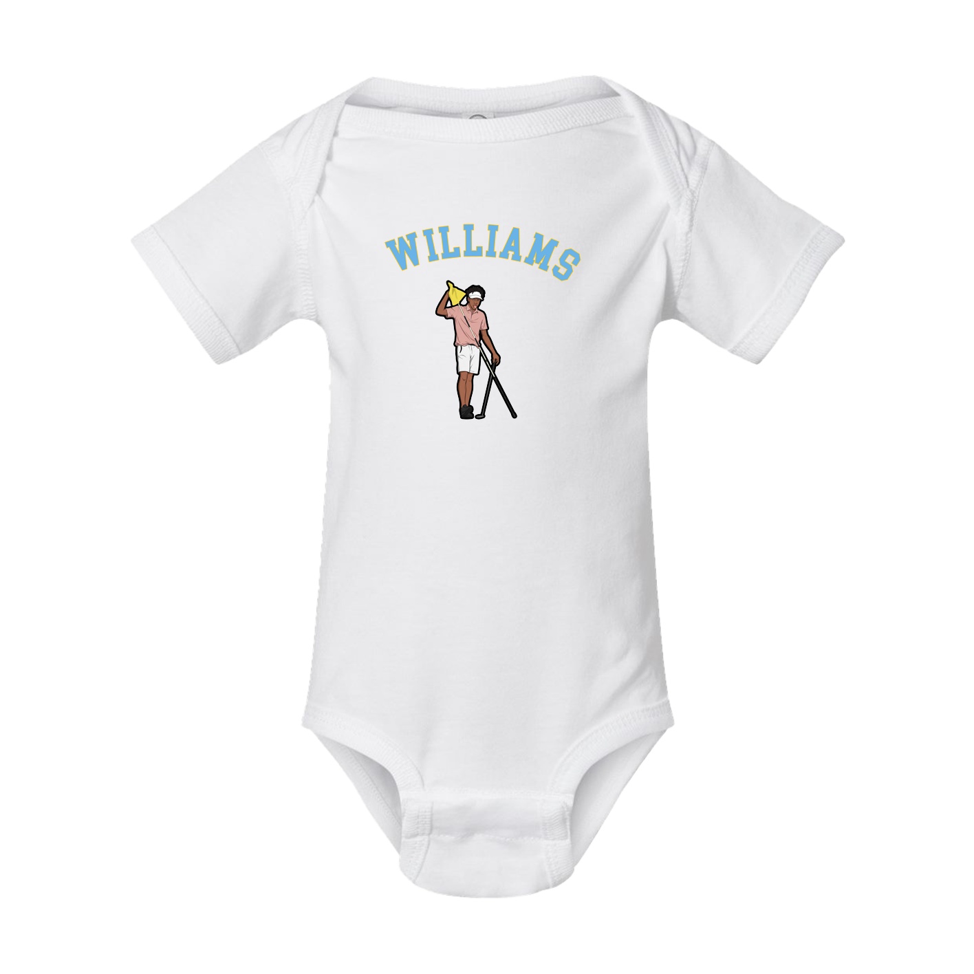 Baby Onesie — Shirsey Arch in White