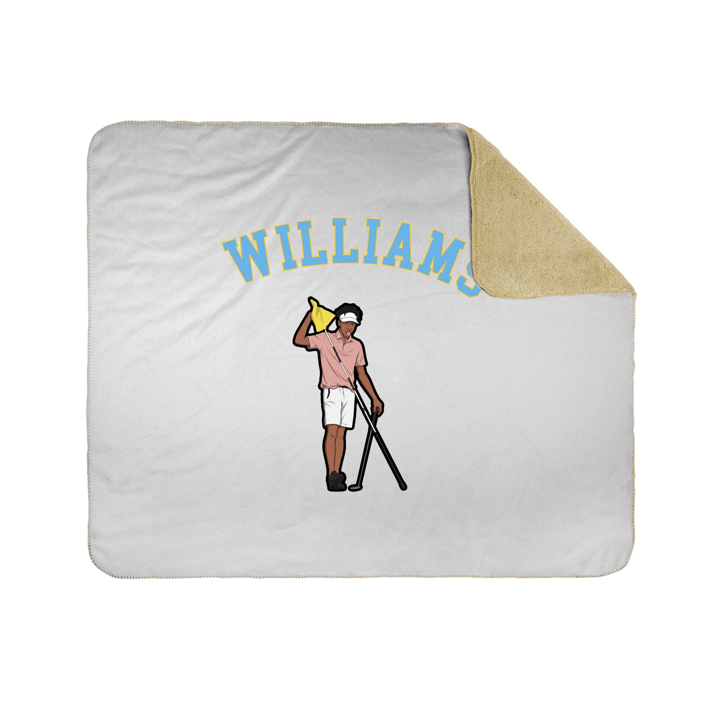 Throw Blanket — Shirsey Arch in White