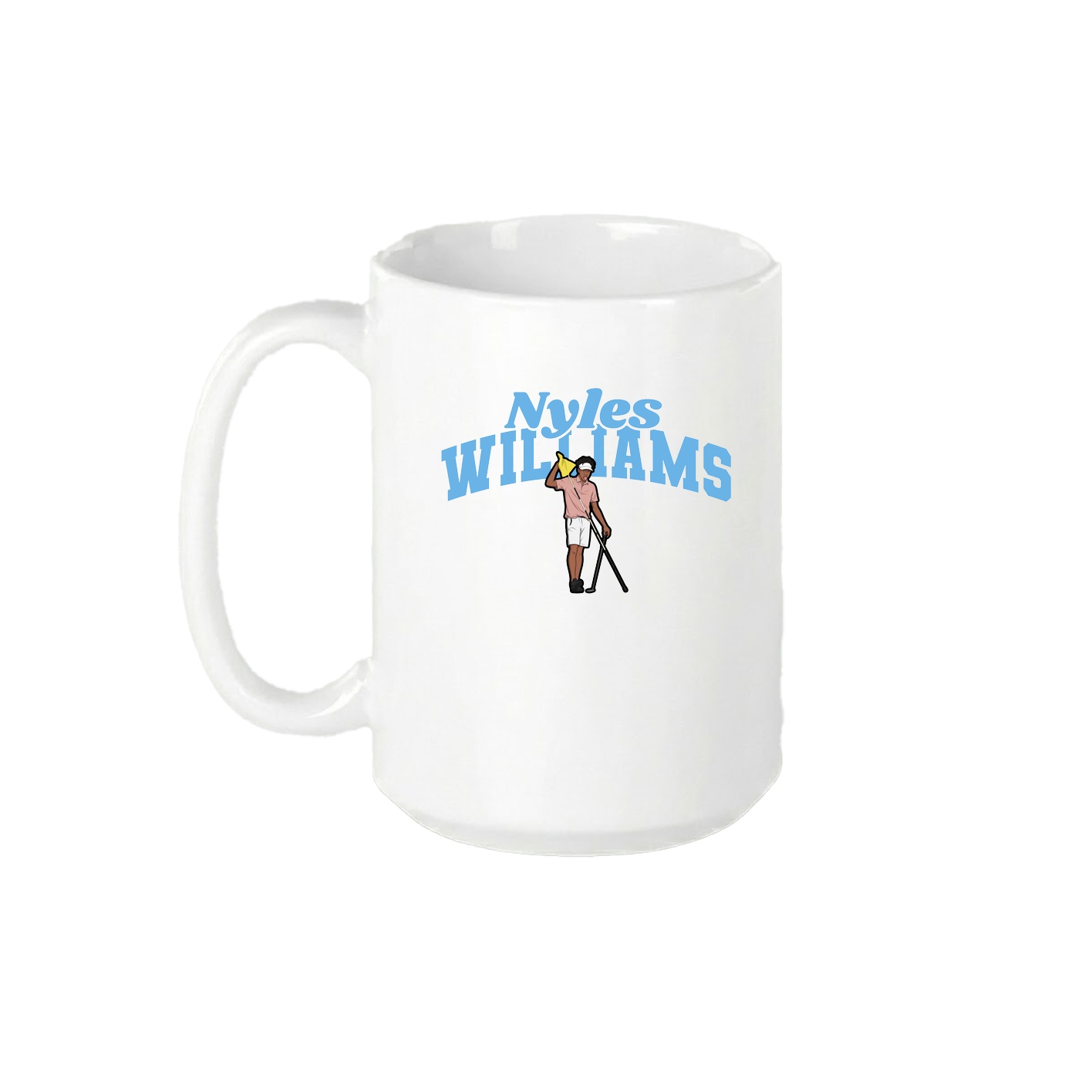 15oz Coffee Mug — Signature Arch in White