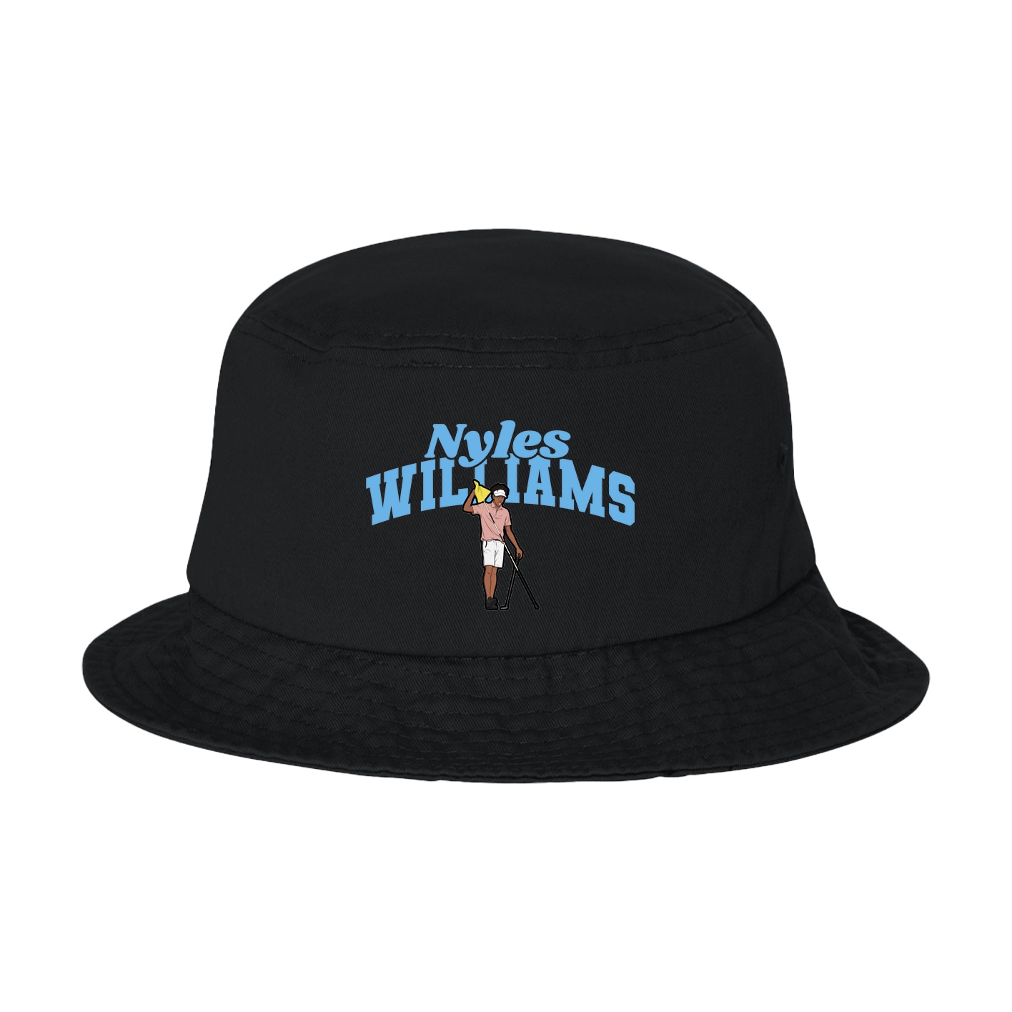 Bucket Cap — Signature Arch in Black