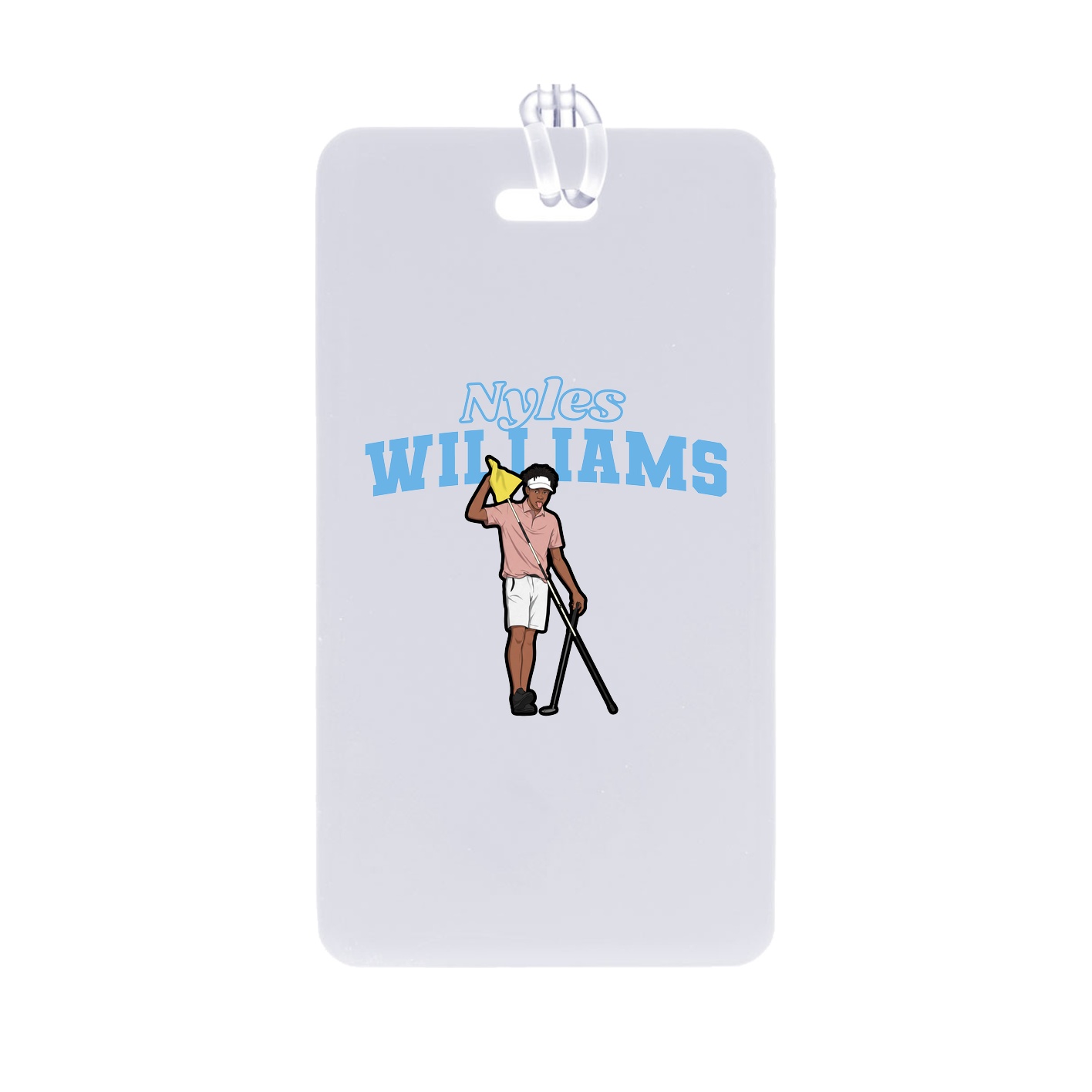 Bag Tag — Name Arch in Classic