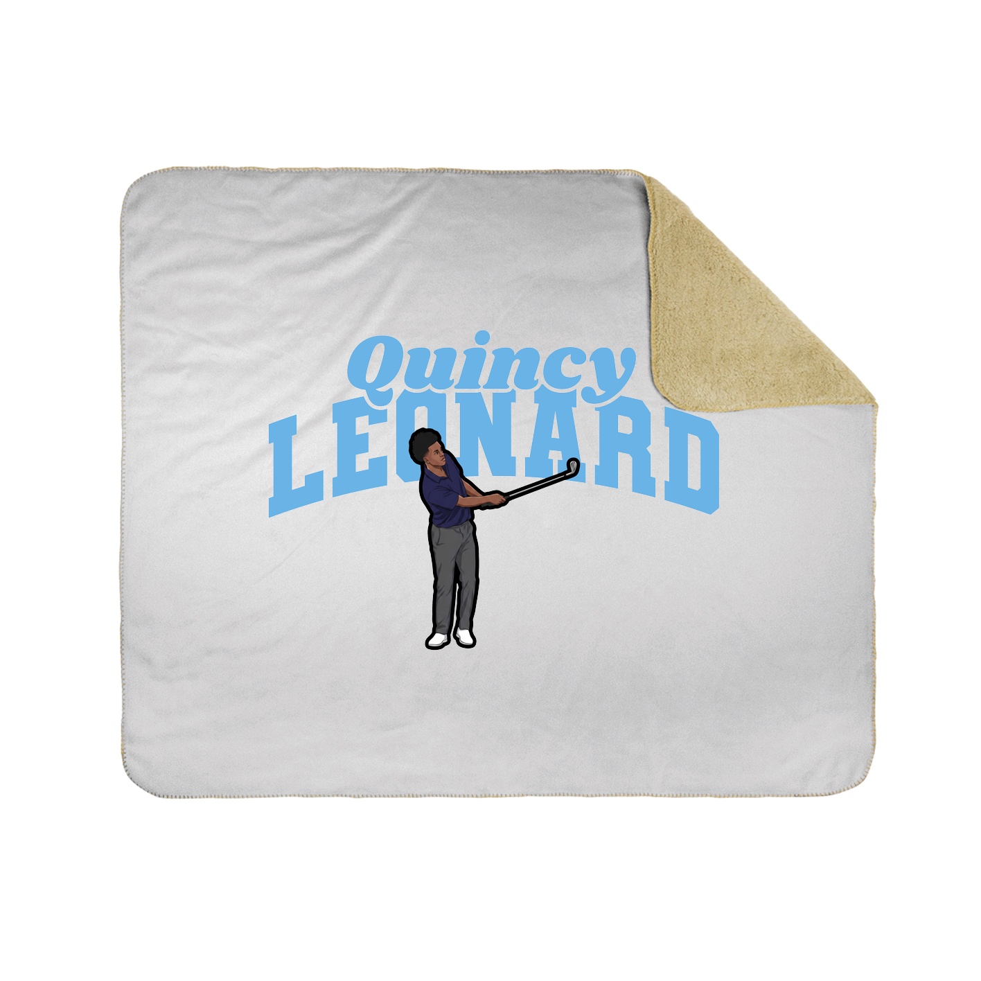 Throw Blanket — Signature Arch in White