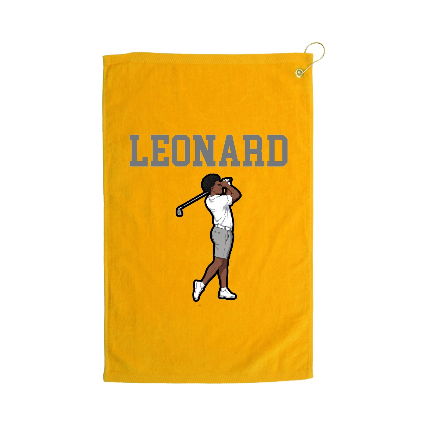 Golf Towel — Shirsey in Gold
