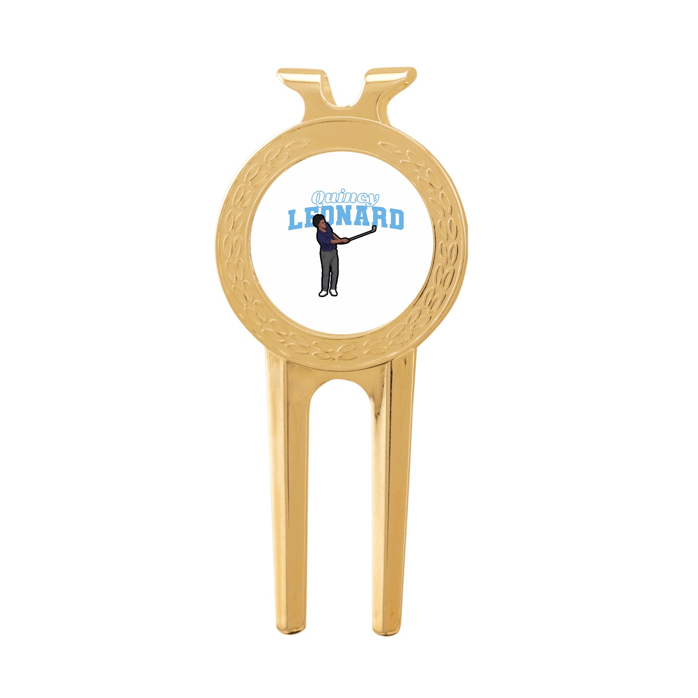 Divot Tool with Ball Marker — Name Arch in Classic