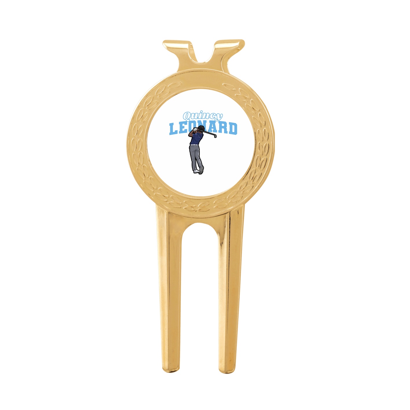 Divot Tool with Ball Marker — Name Arch in Classic