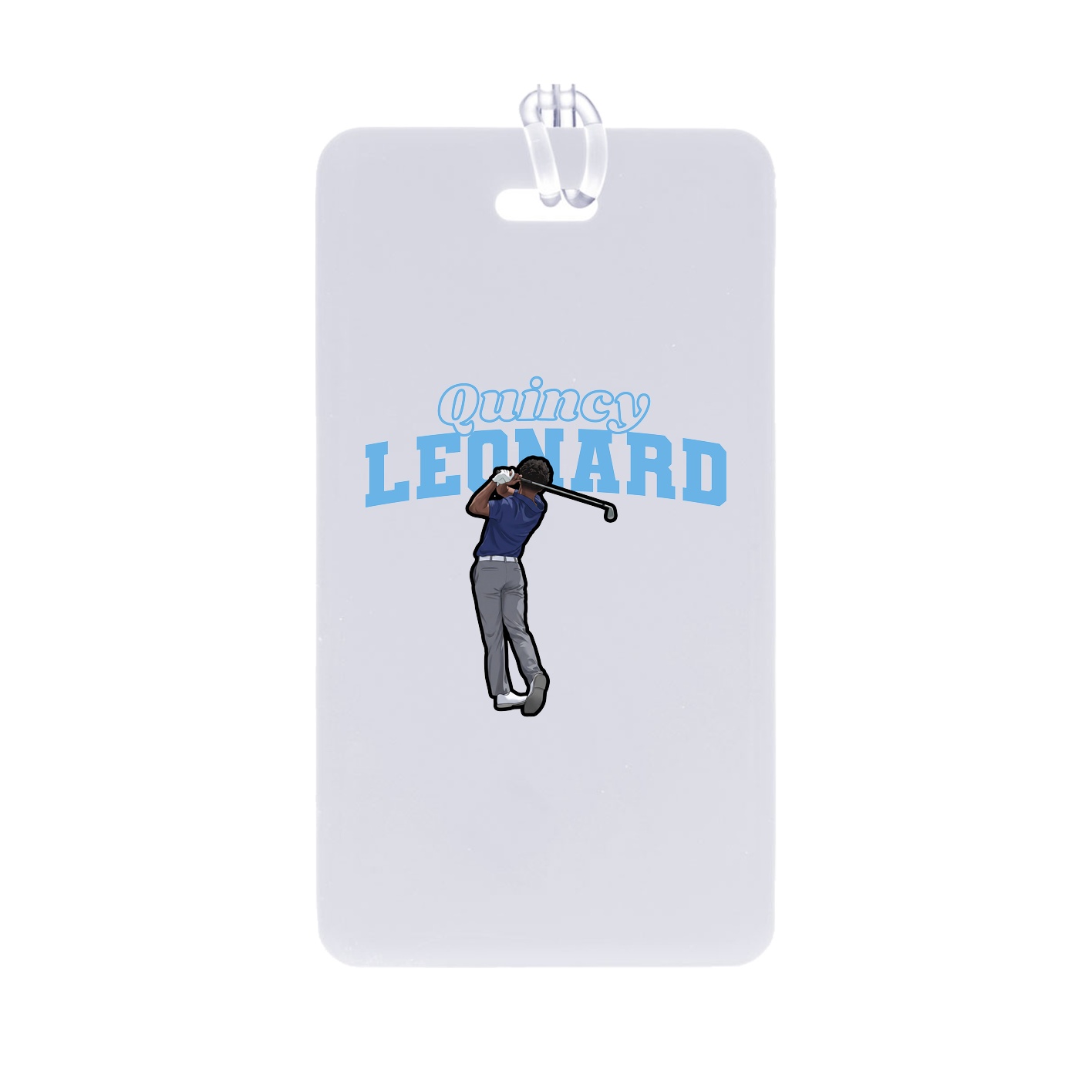 Bag Tag — Name Arch in Classic