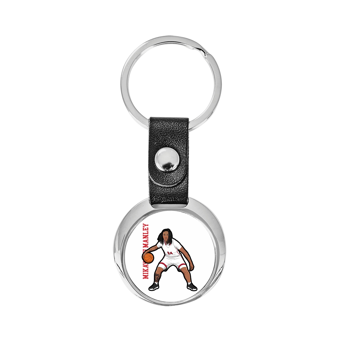 Key Chain — Name Vertical in Classic