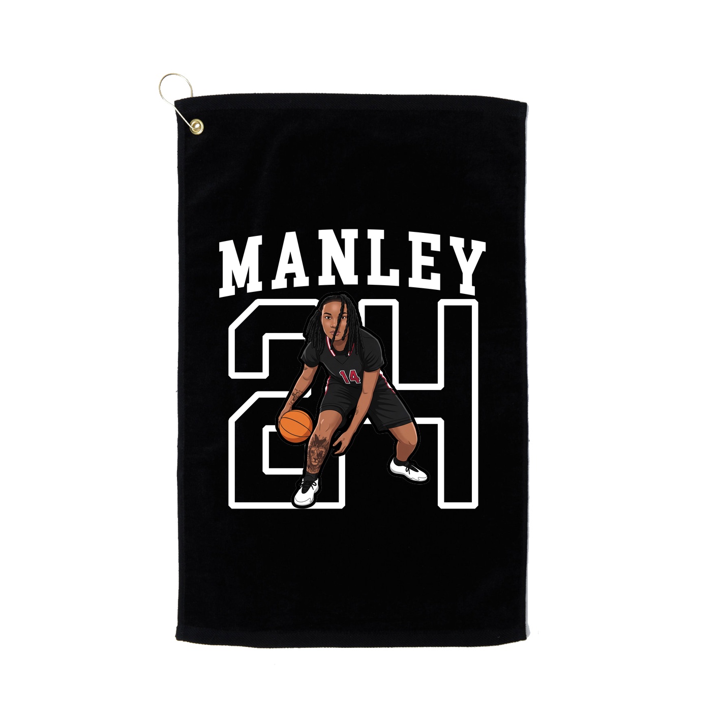 Golf Towel — Shirsey in Black