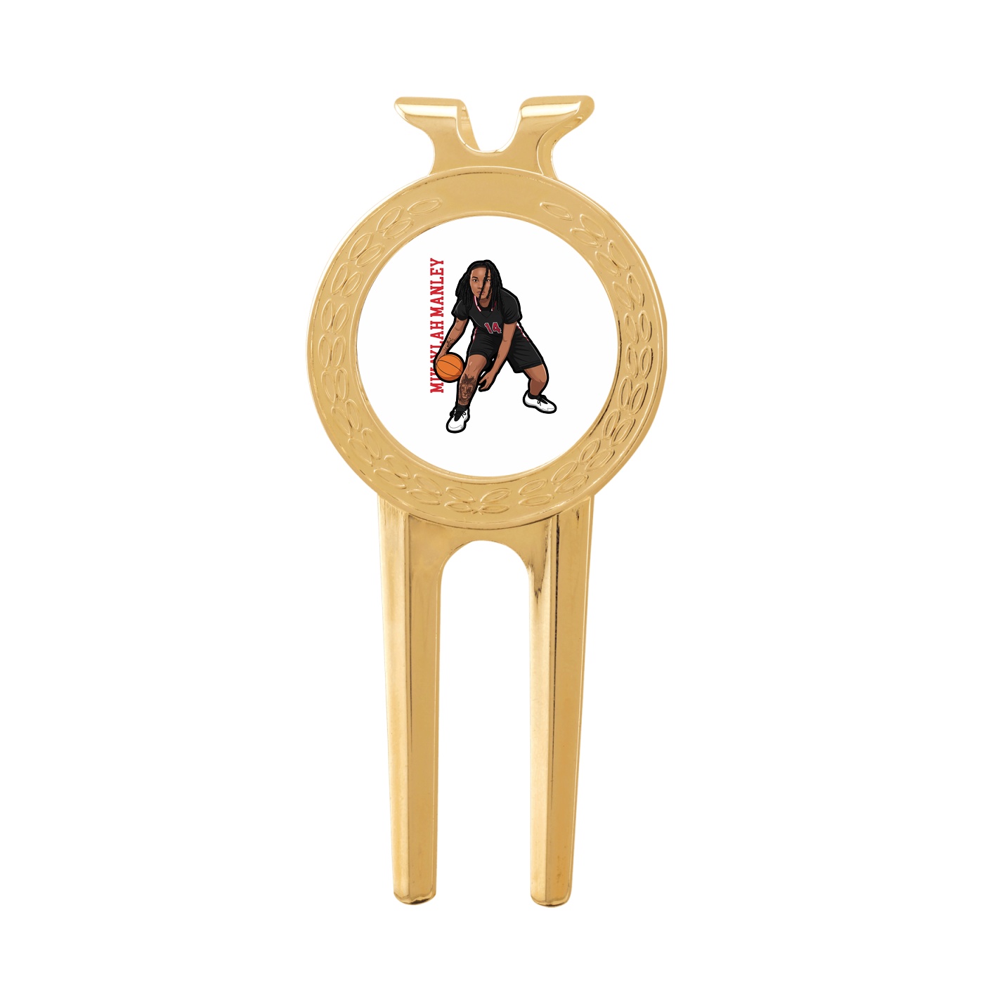 Divot Tool with Ball Marker — Name Vertical in Classic