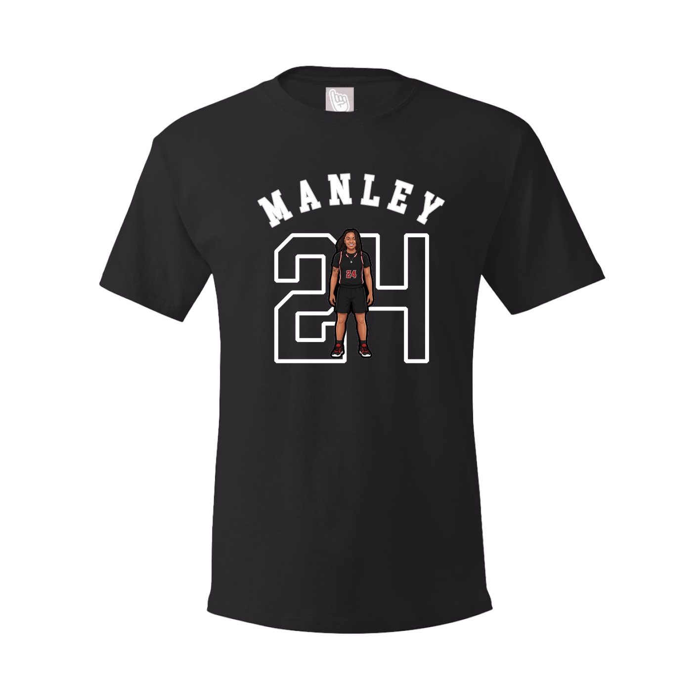 Youth Tee — Shirsey Arch in Black