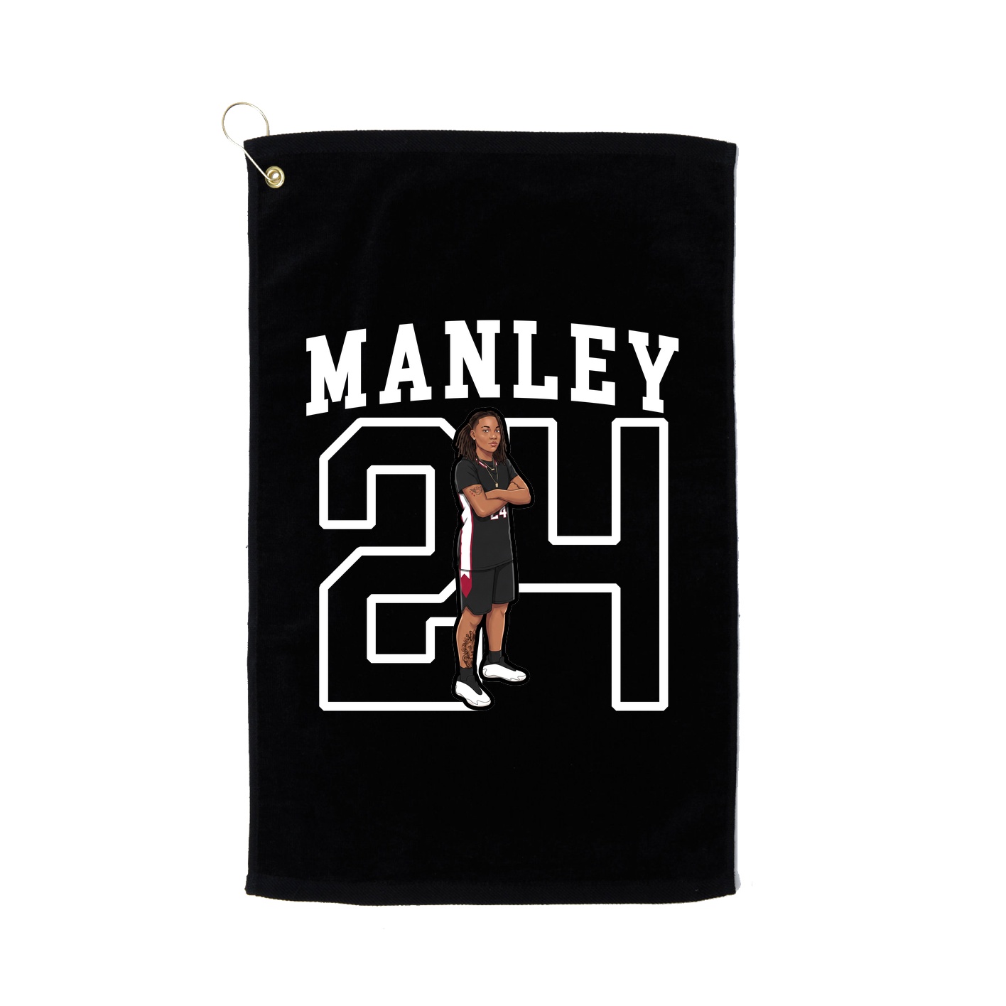 Golf Towel — Shirsey in Black