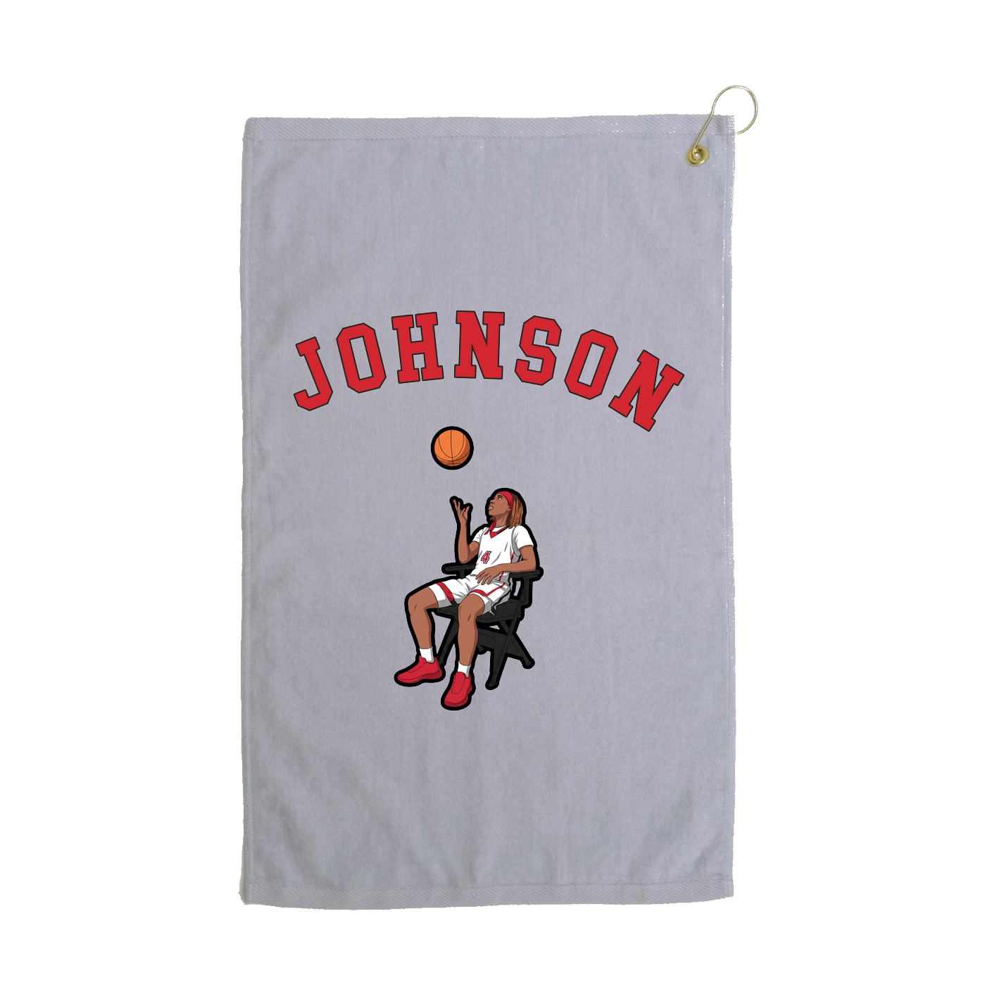 Golf Towel — Shirsey Arch in Grey