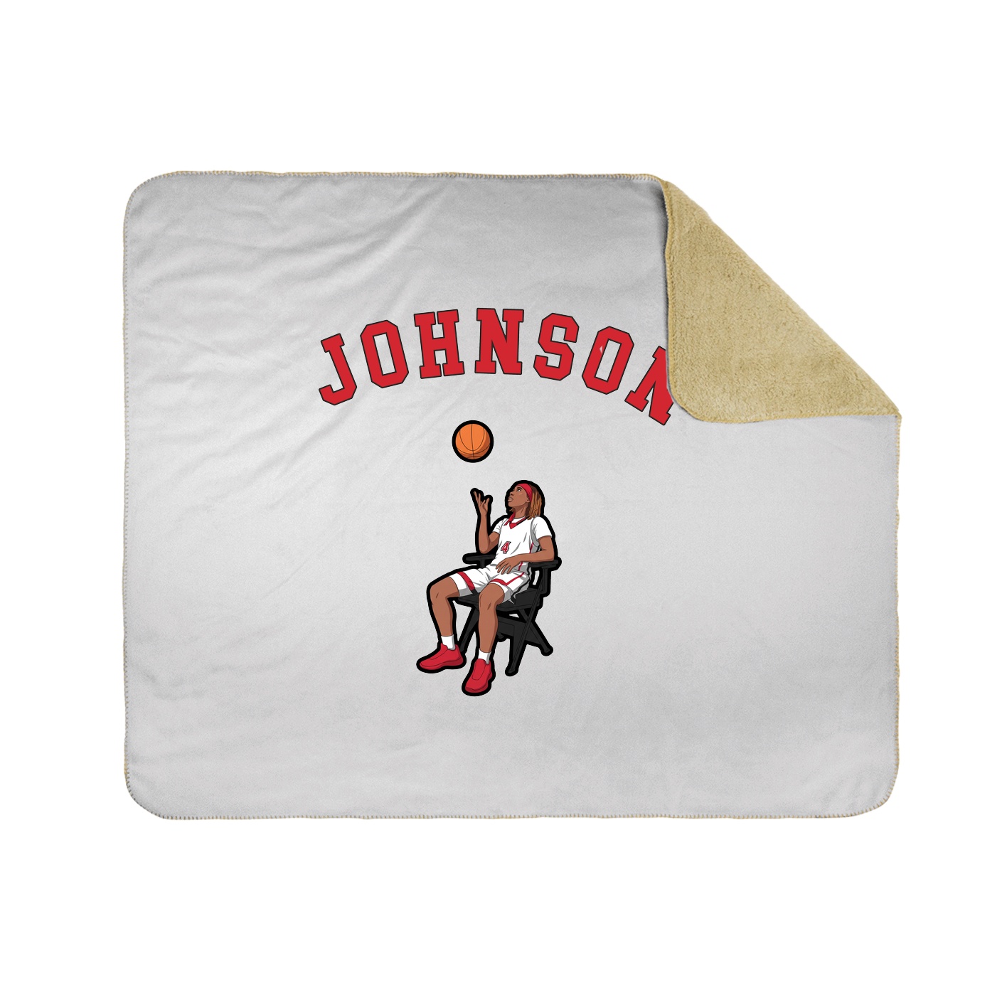 Throw Blanket — Shirsey Arch in White