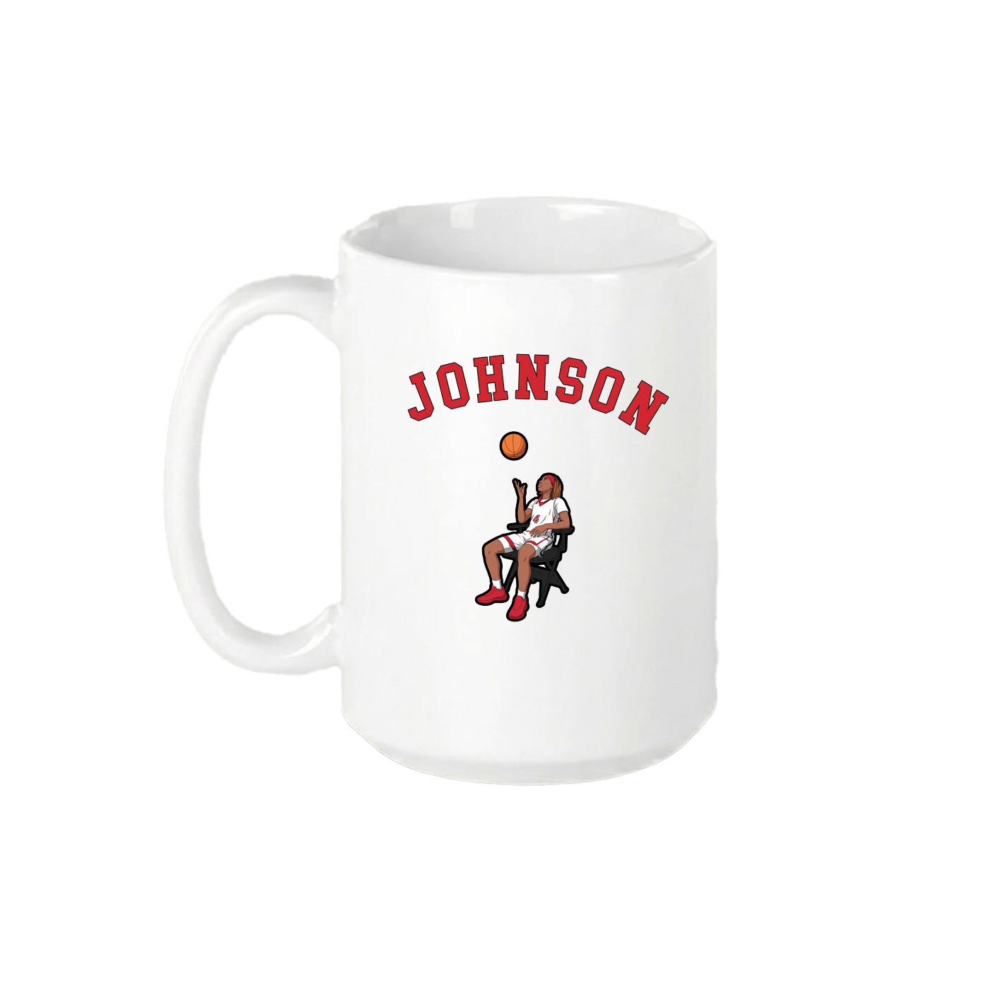 15oz Coffee Mug — Shirsey Arch in White