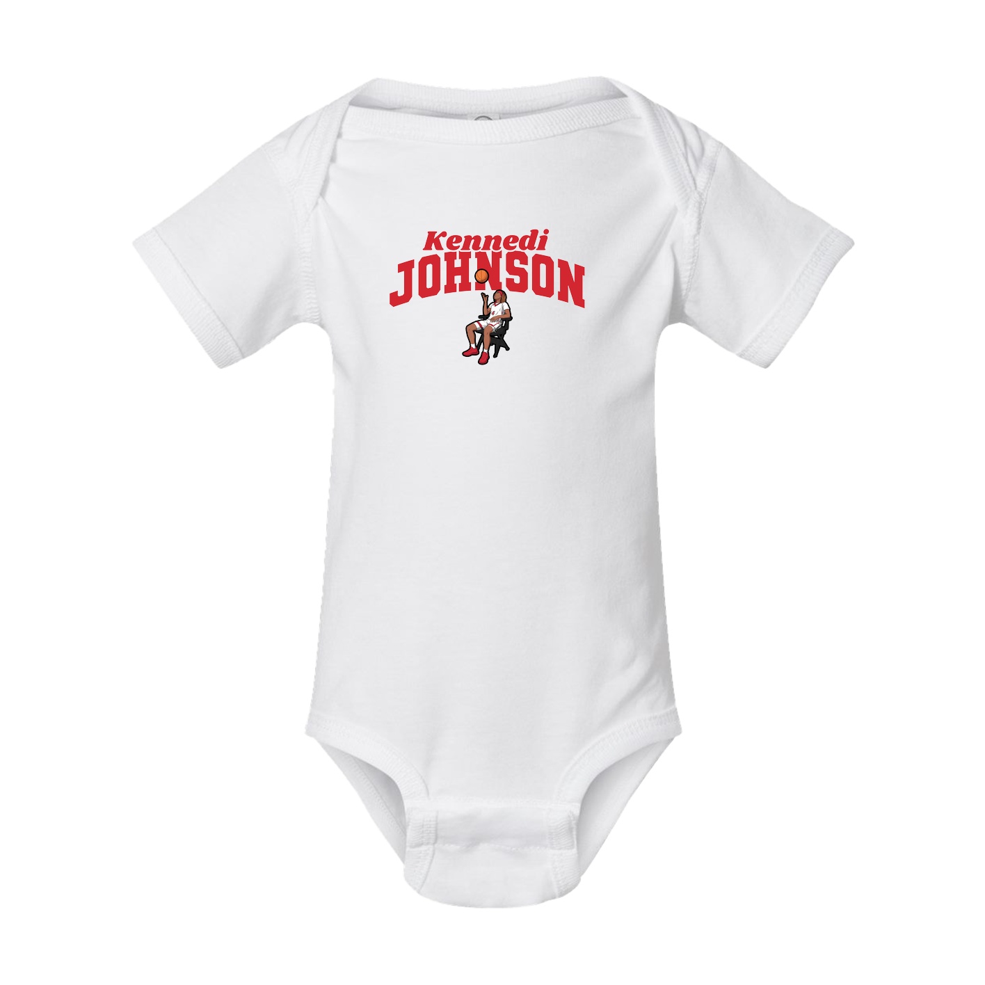 Baby Onesie — Signature Arch in White