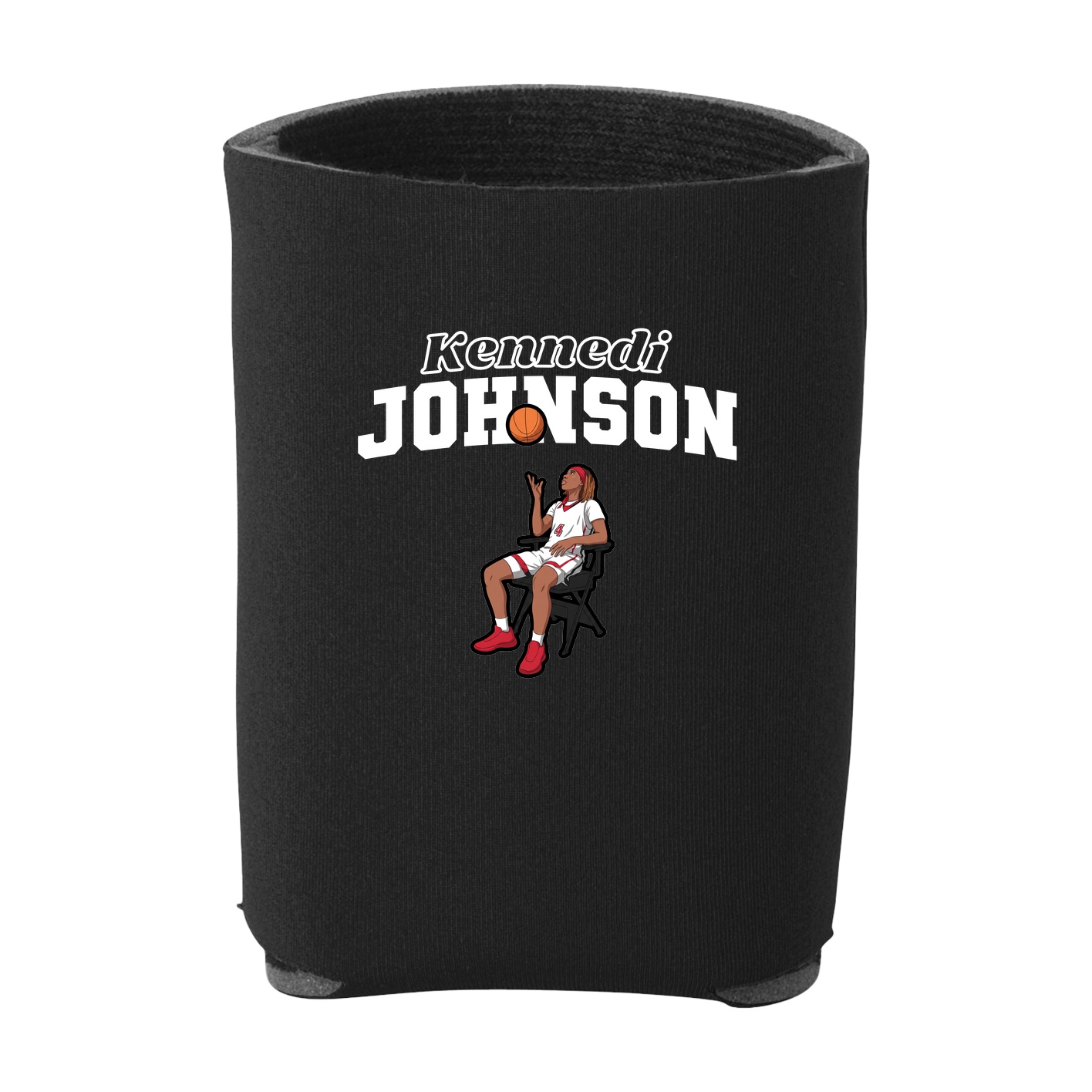 Can Holder — Name Arch in Black