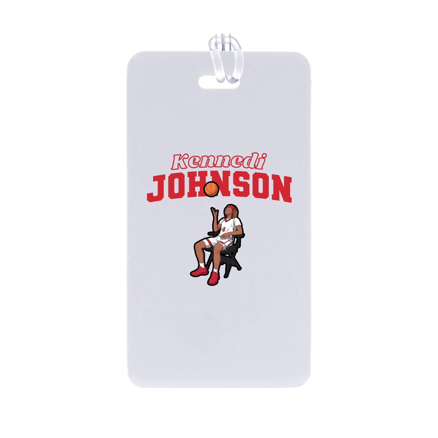 Bag Tag — Name Arch in Classic