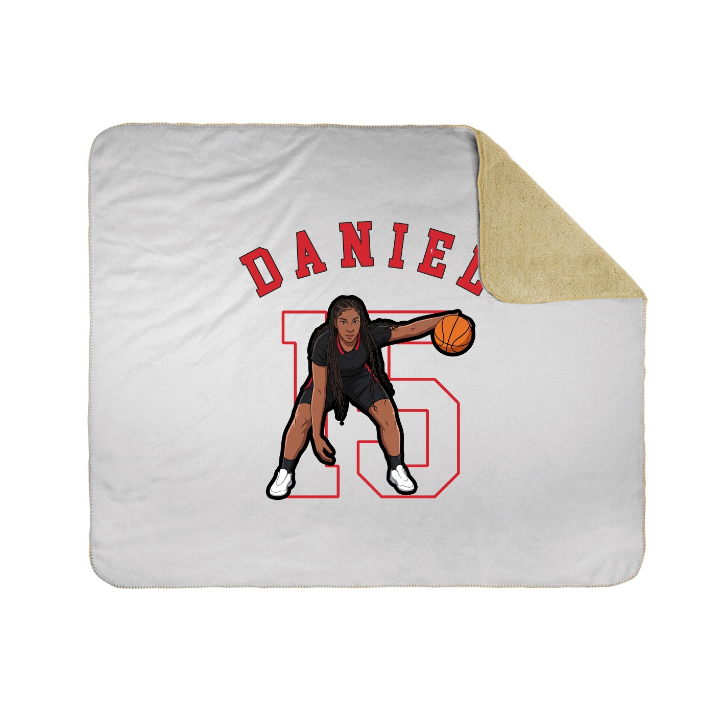 Throw Blanket — Shirsey Arch in White
