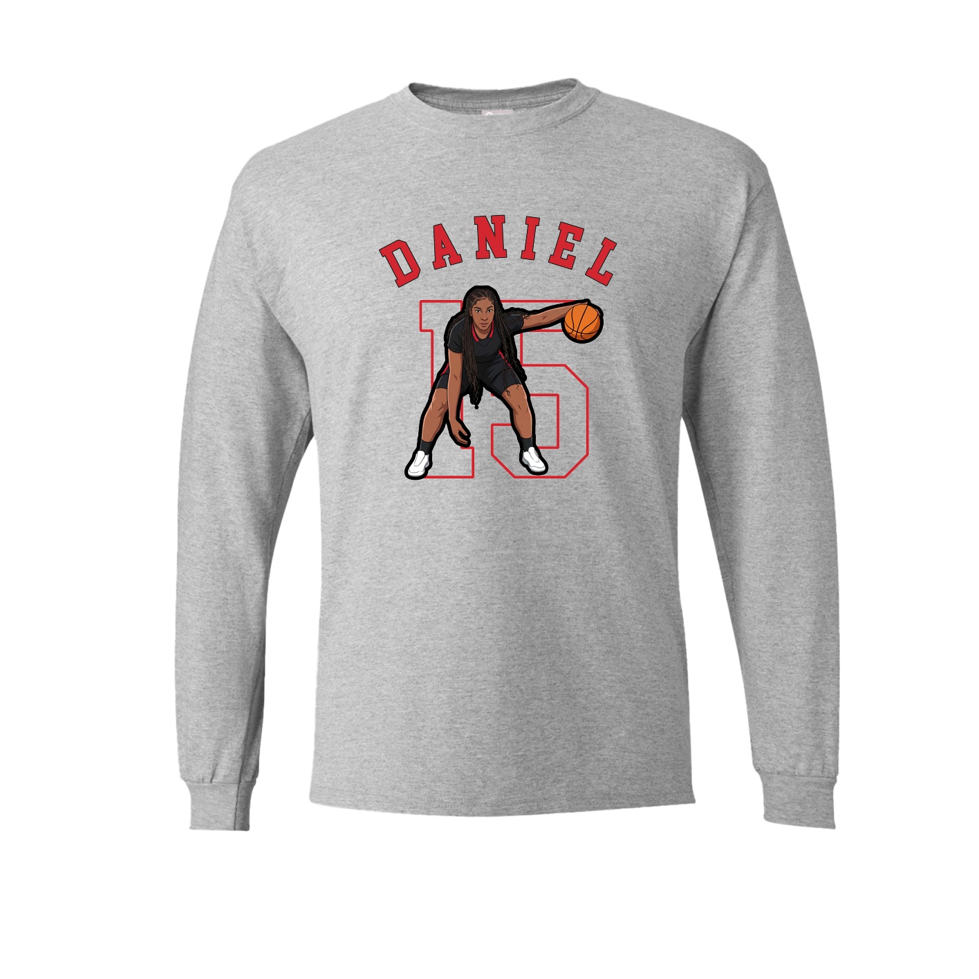 Long Sleeve Tee — Shirsey Arch in Grey