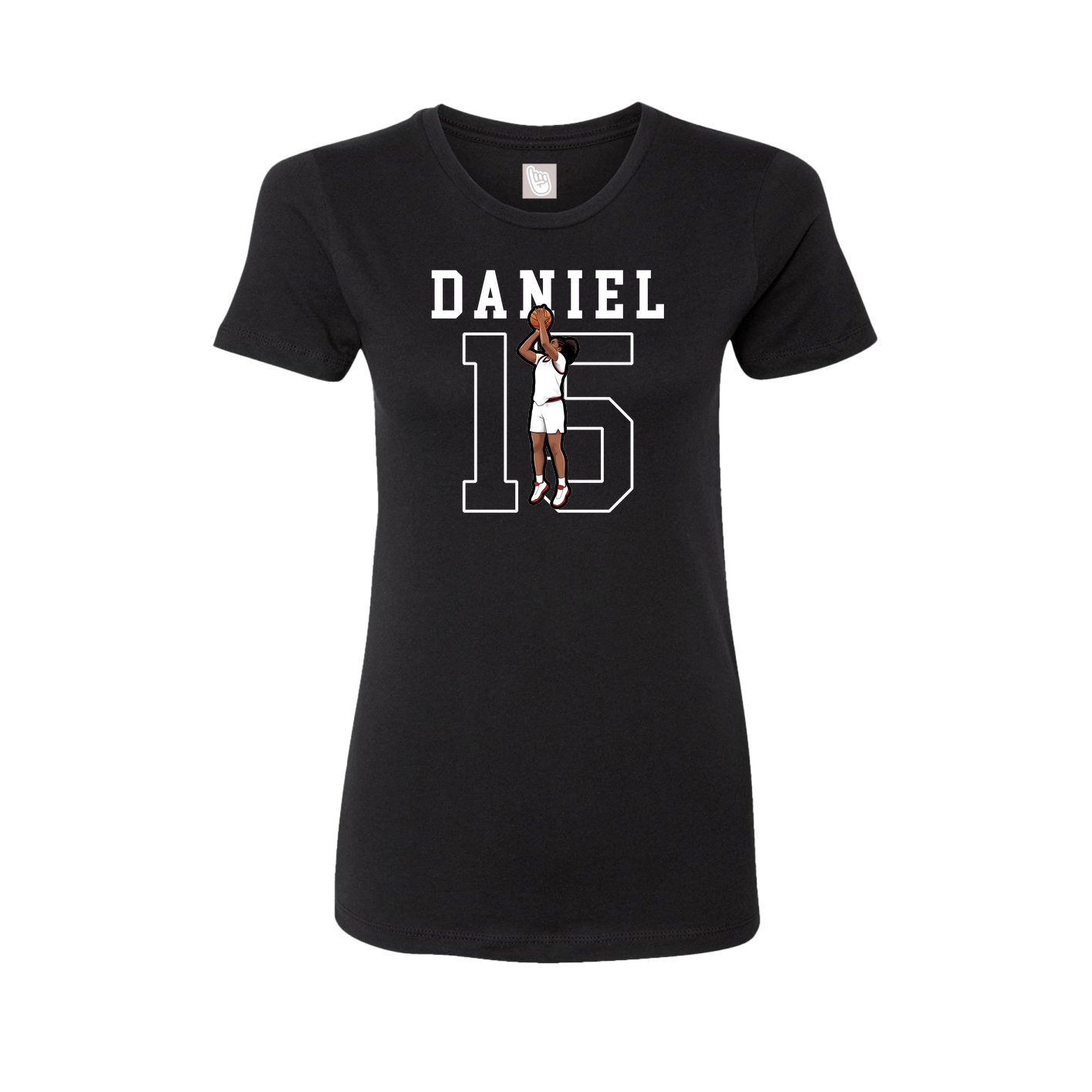 Fitted Women's Tee — Shirsey in Black