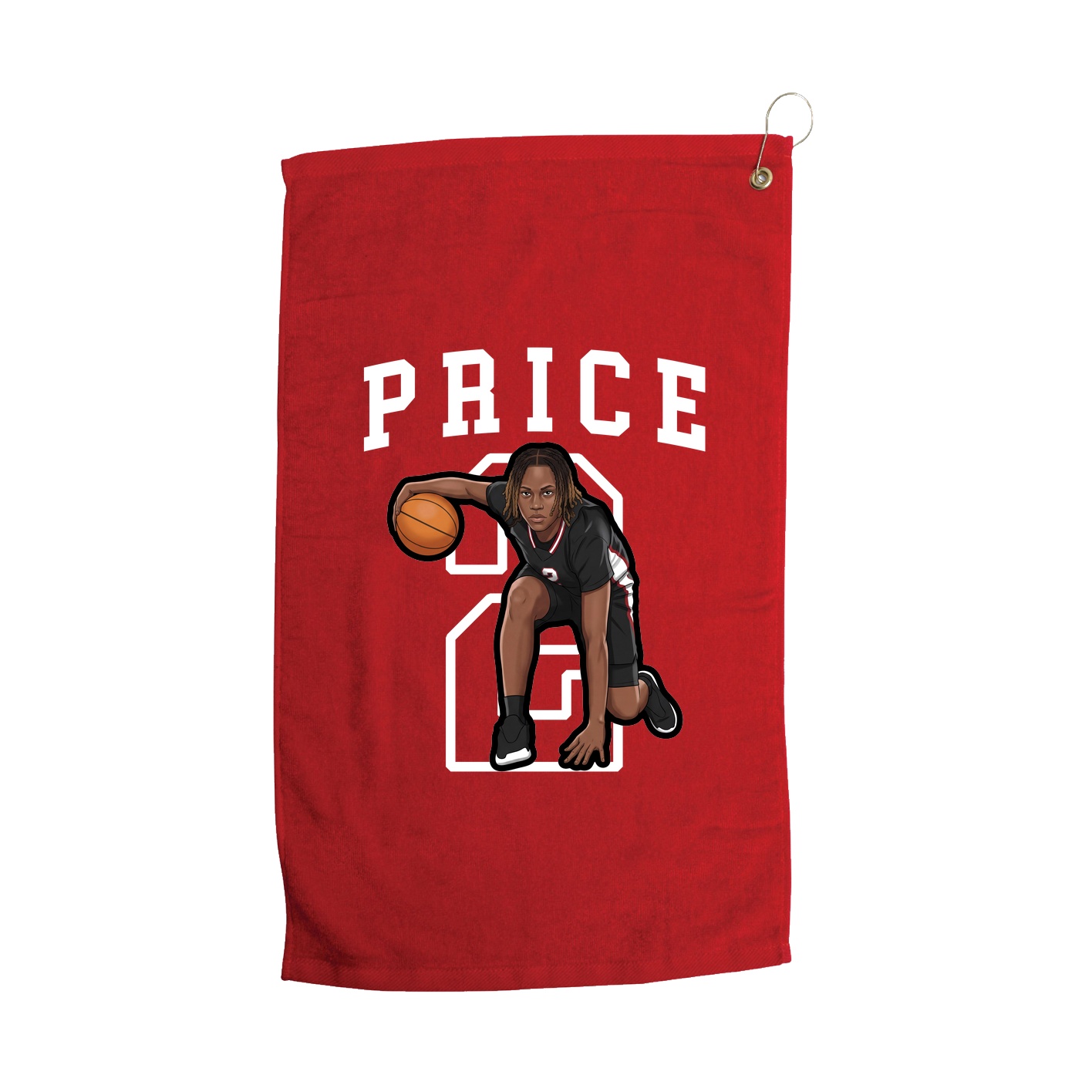 Golf Towel — Shirsey in Red