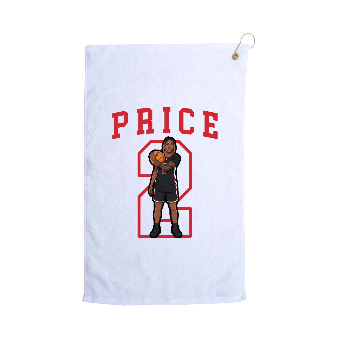 Golf Towel — Shirsey in White