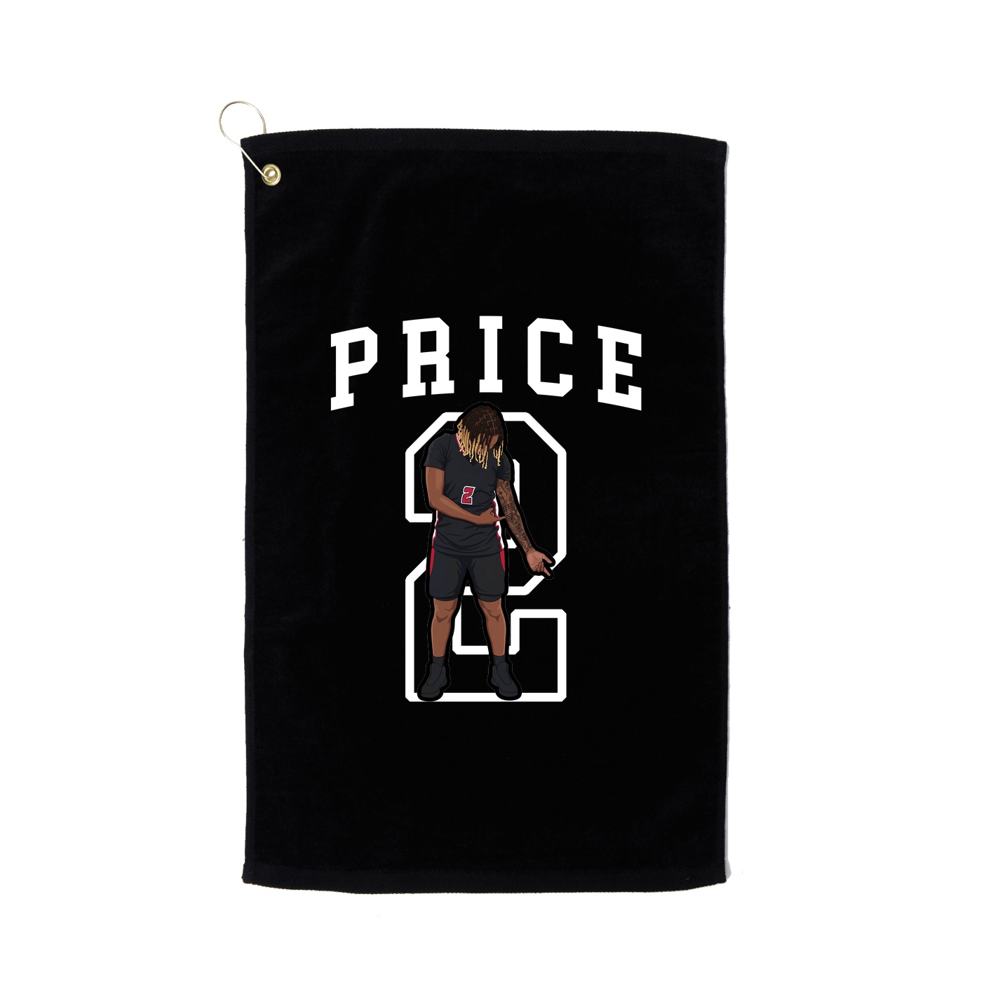 Golf Towel — Shirsey in Black