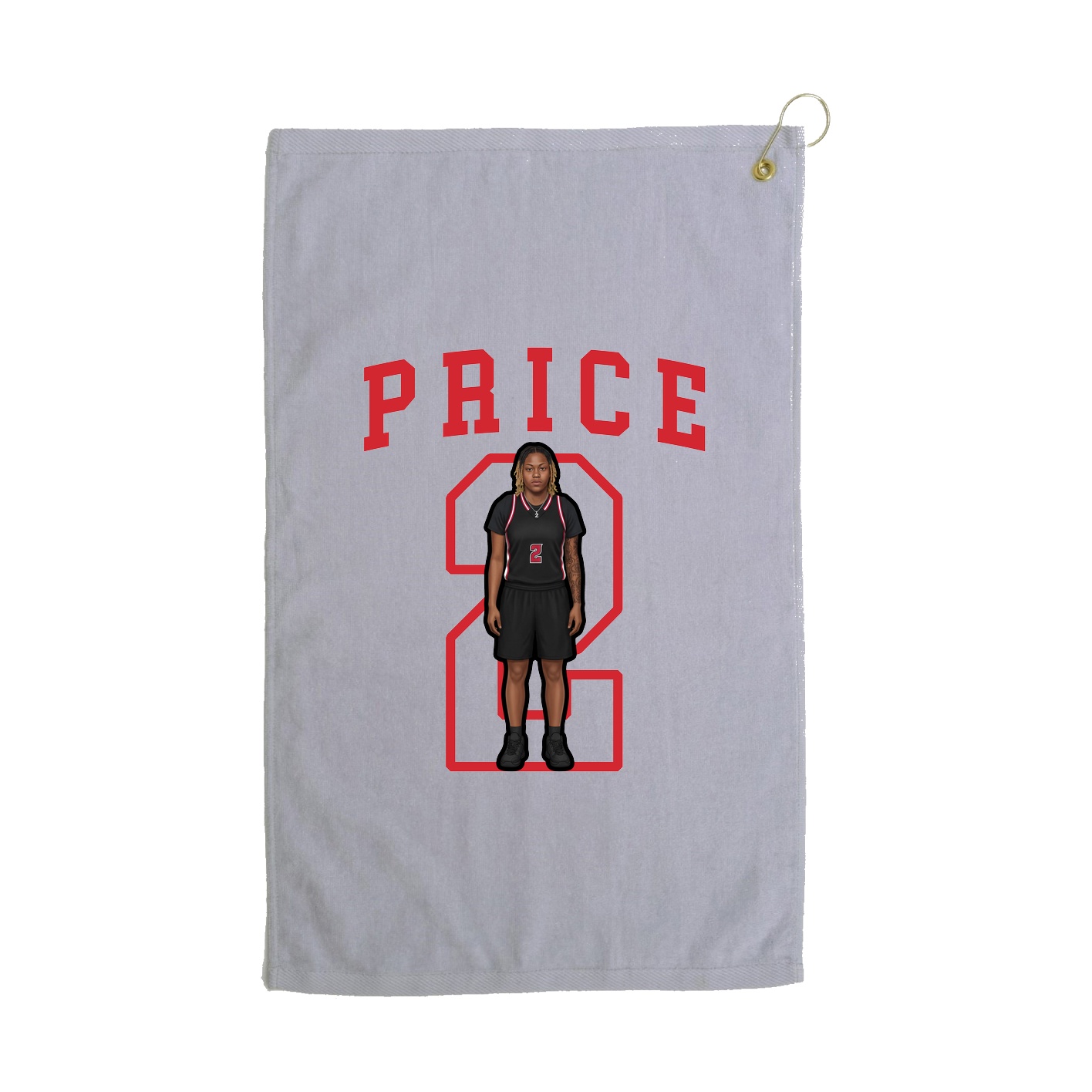 Golf Towel — Shirsey in Grey