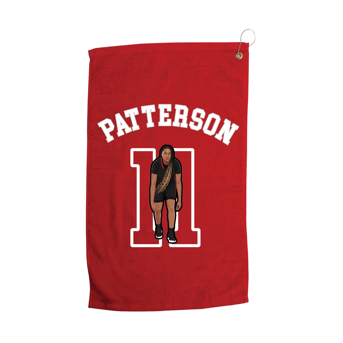 Golf Towel — Shirsey Arch in Red