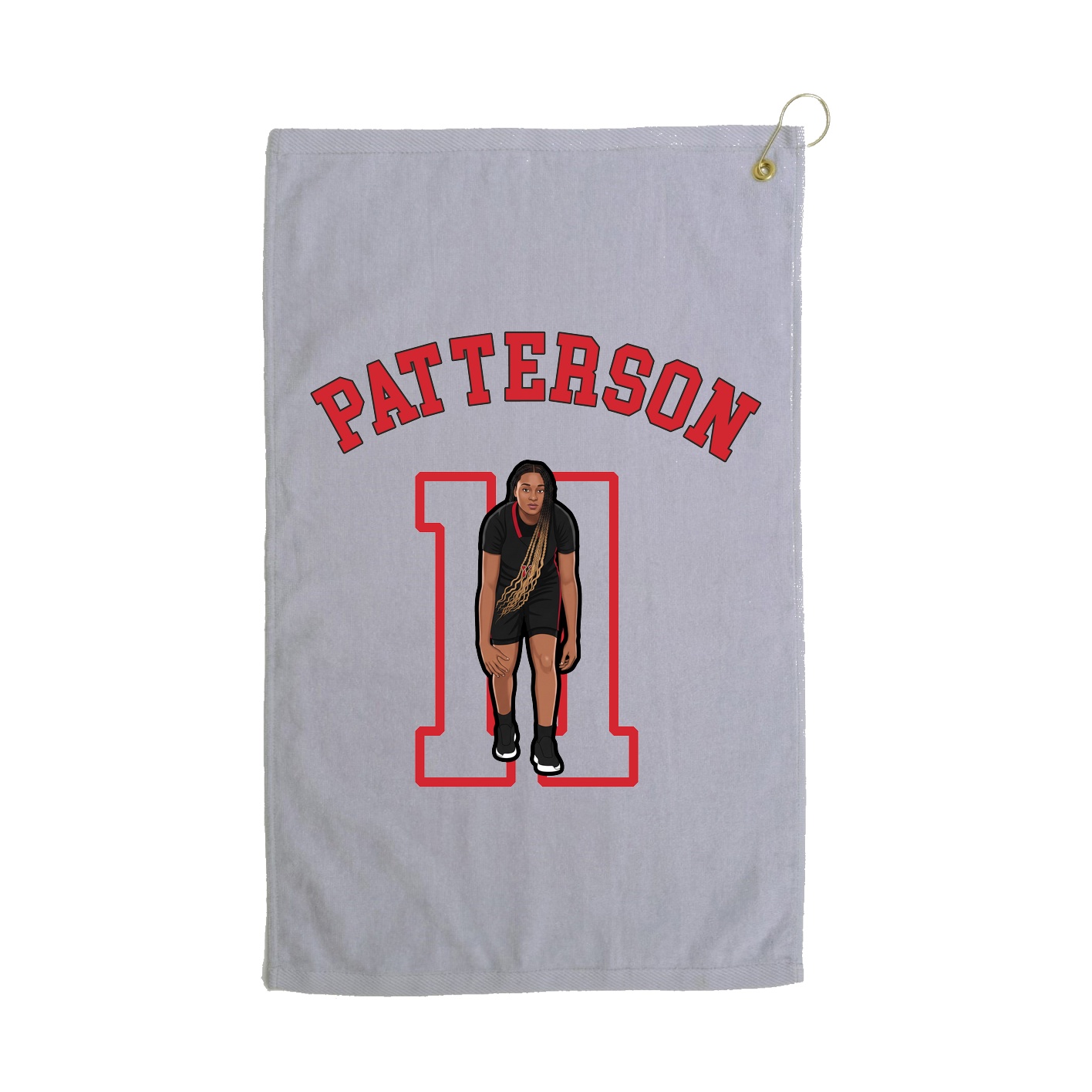 Golf Towel — Shirsey Arch in Grey