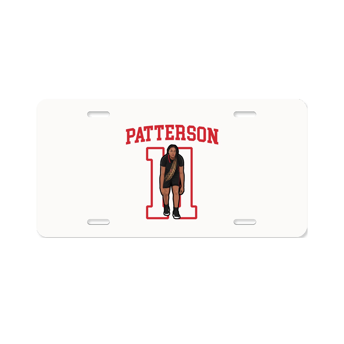 Aluminum License Plate