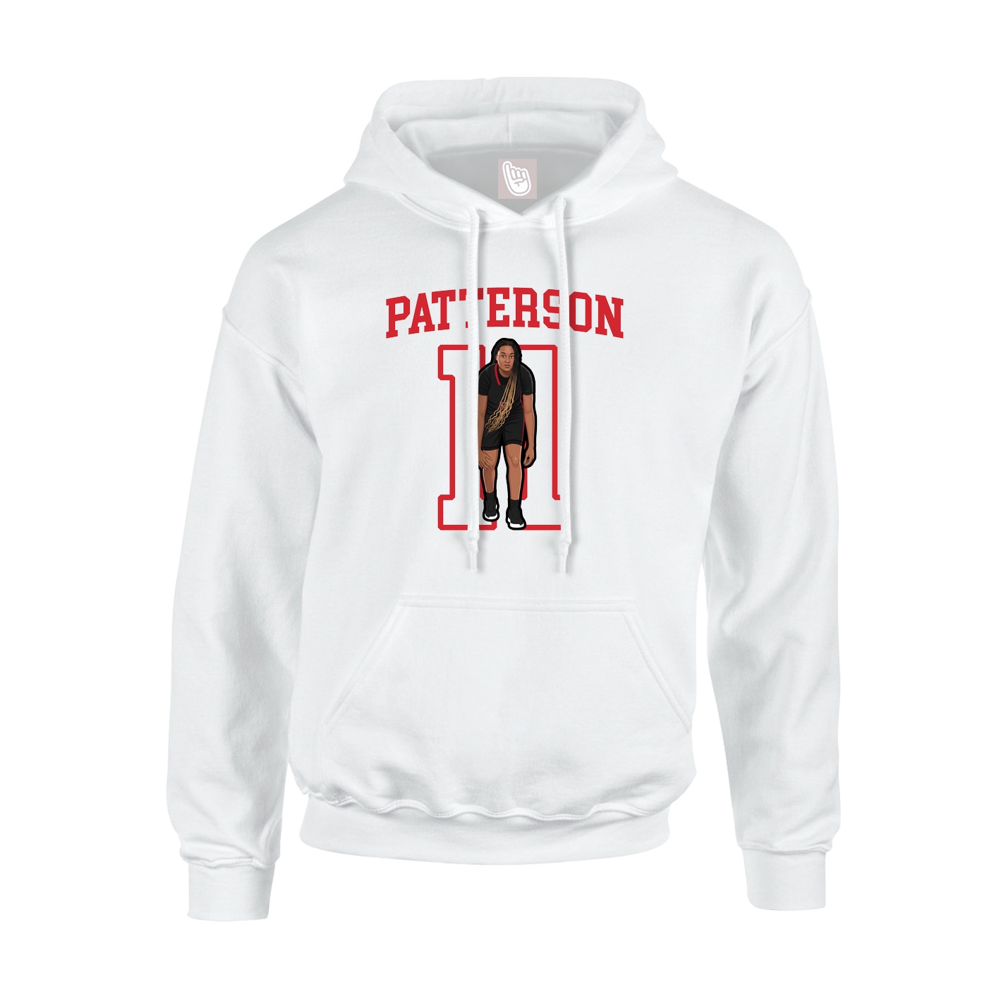 Hoodie — Shirsey in White