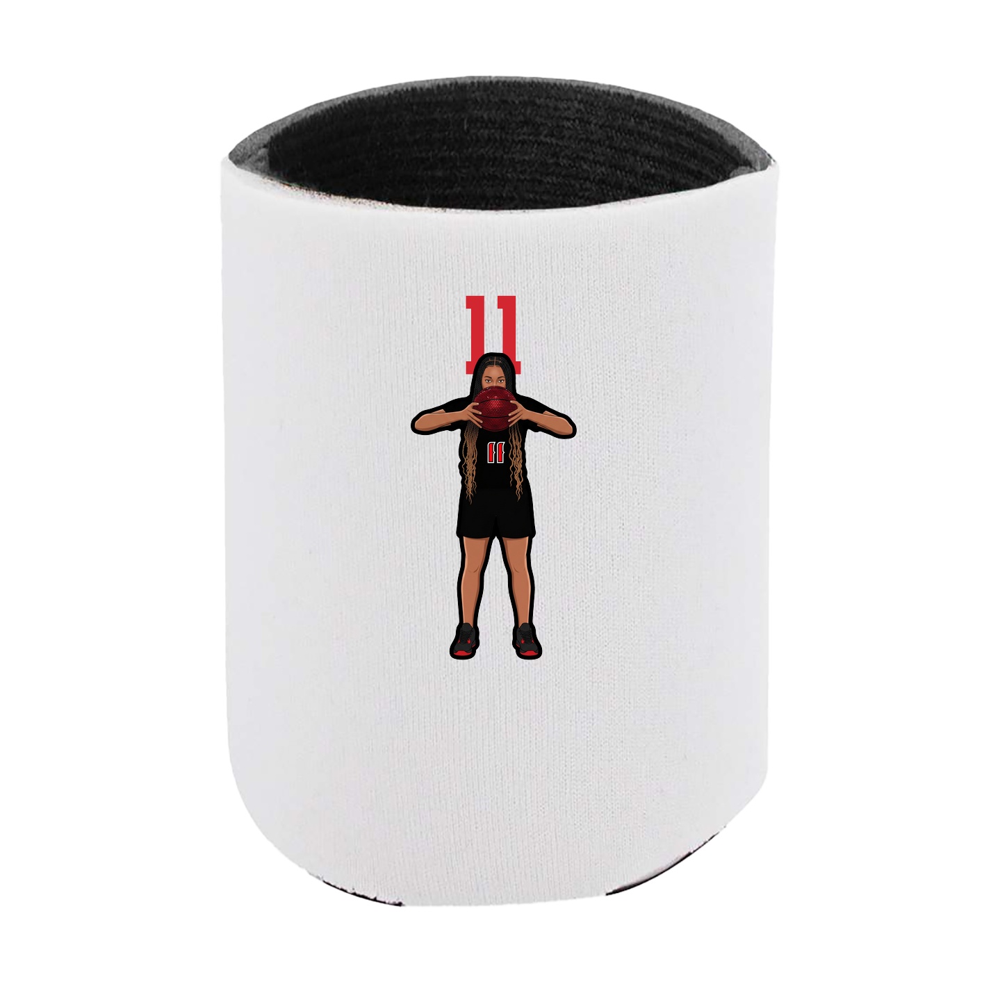 Can Holder — Number Top in White