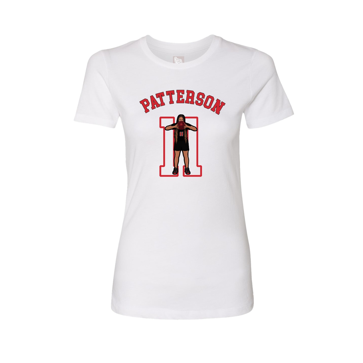 Womens Tee — Shirsey Arch in White