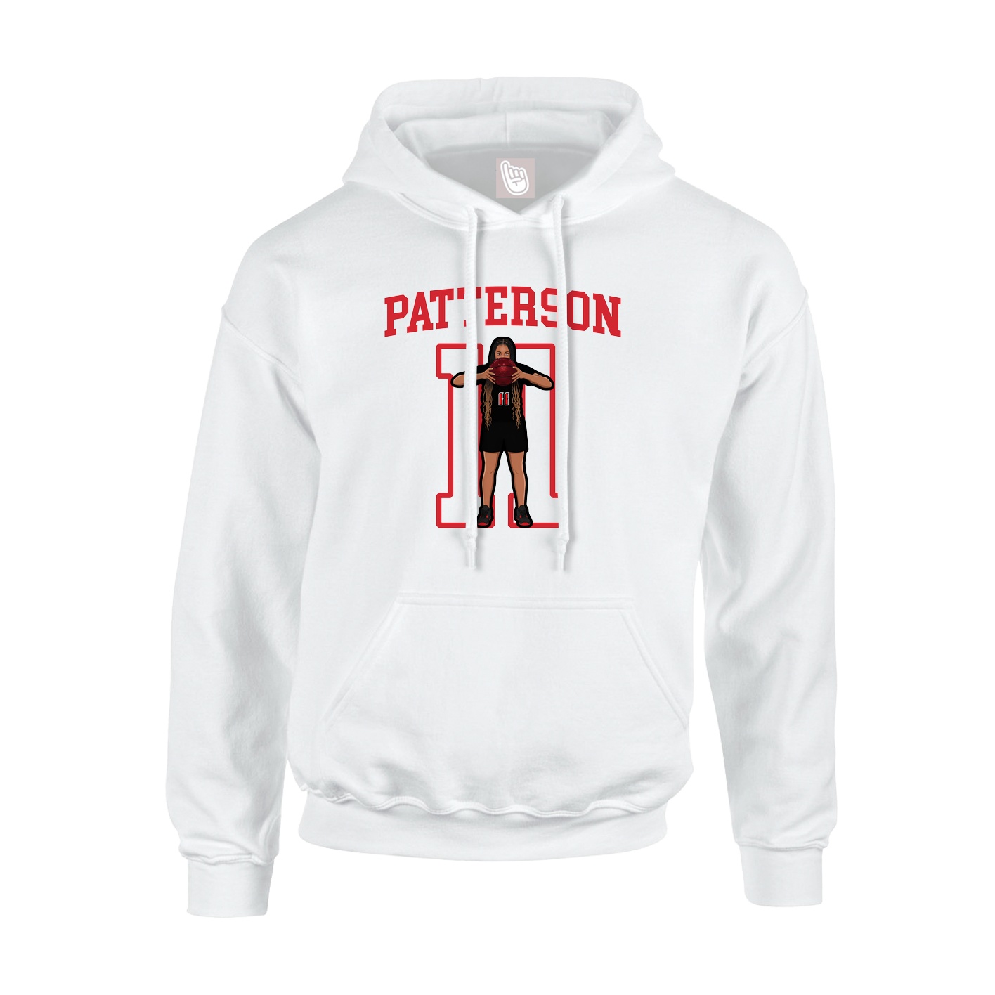 Youth Hoodie — Shirsey in White